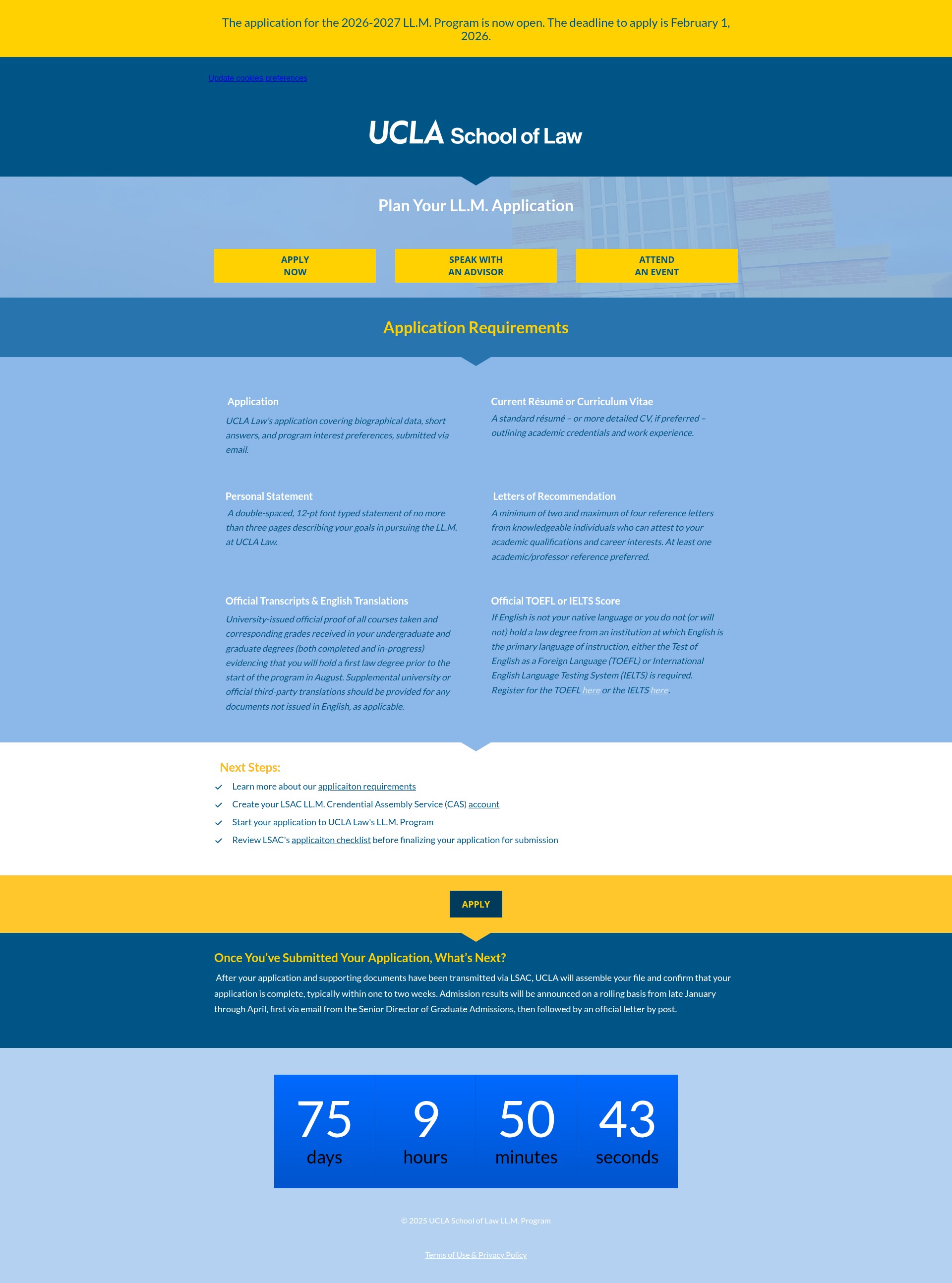Landing Page