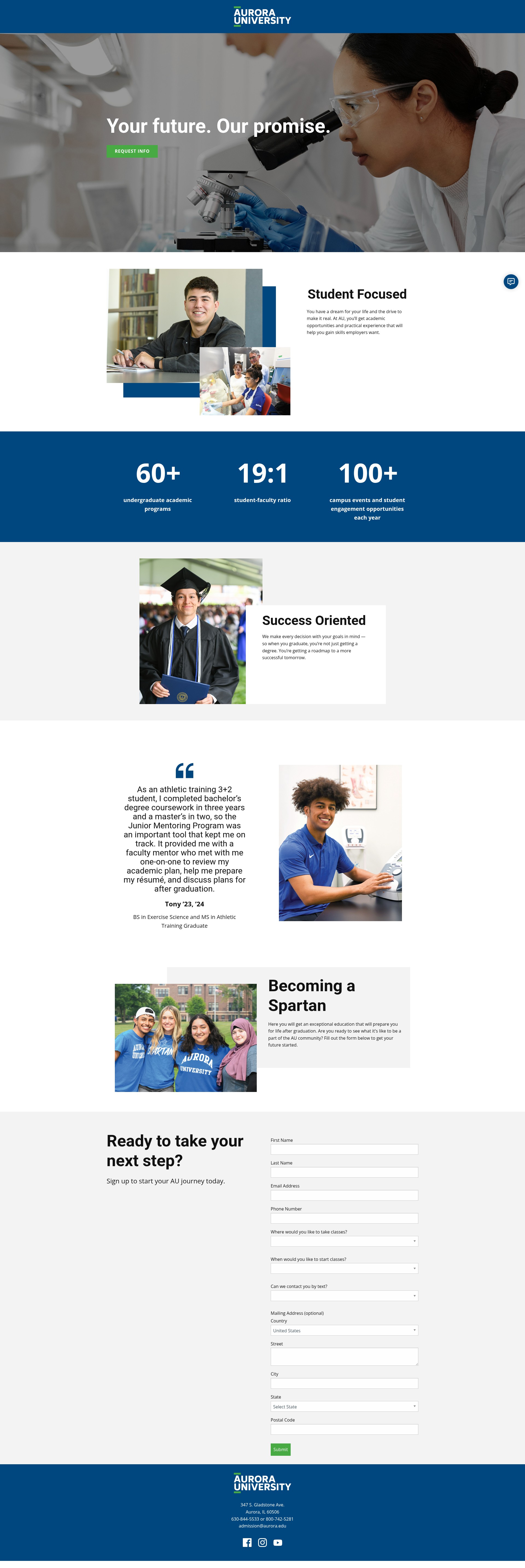 Landing Page