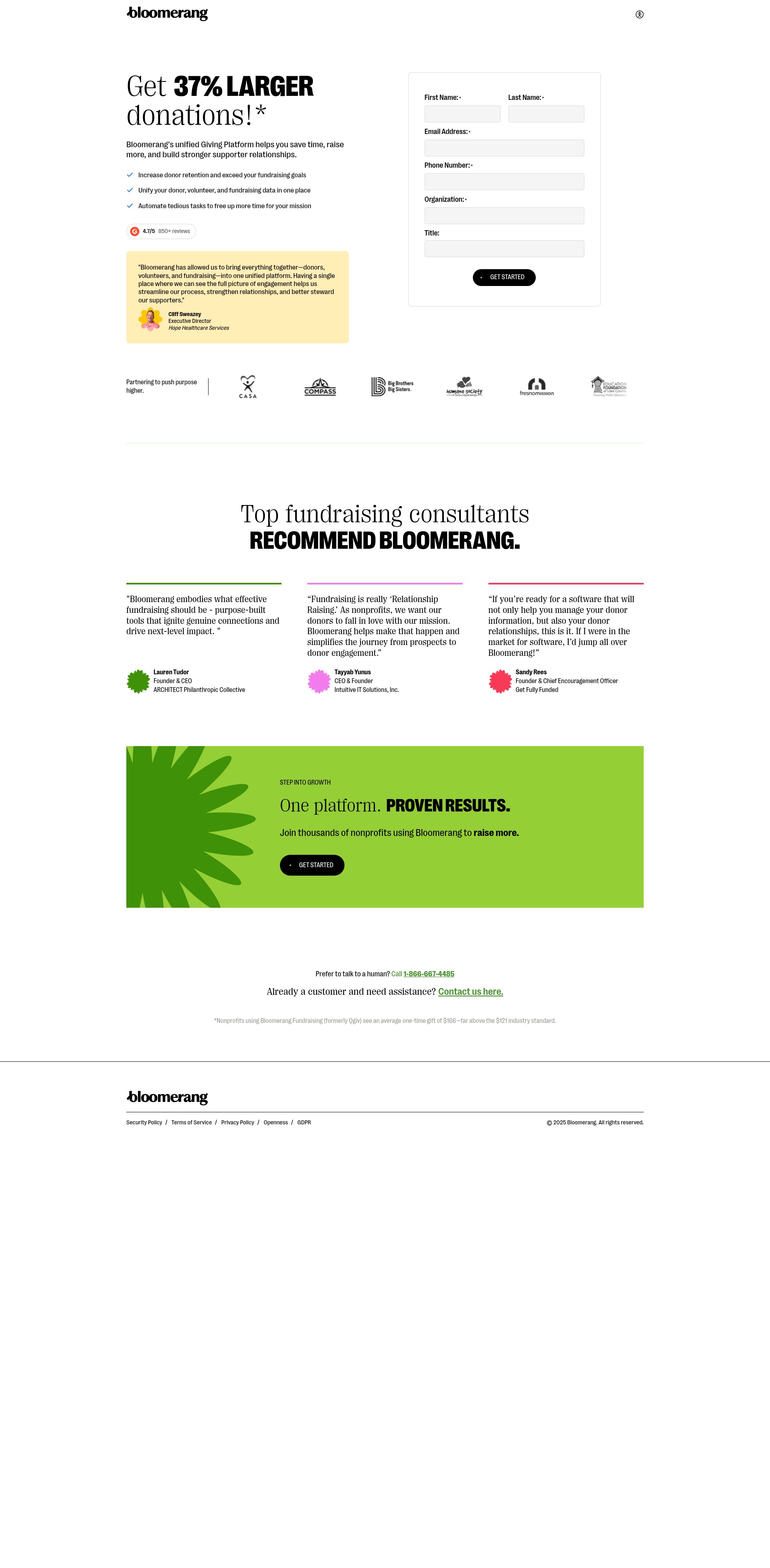 Landing Page