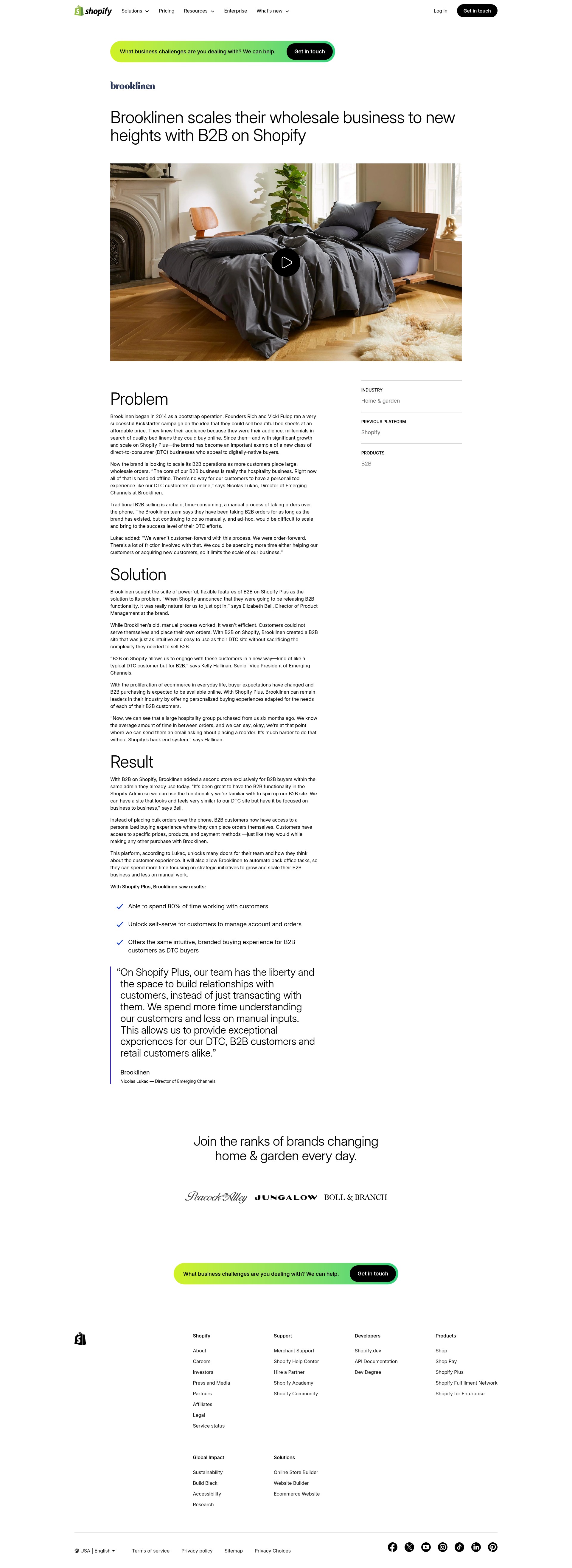 Landing Page
