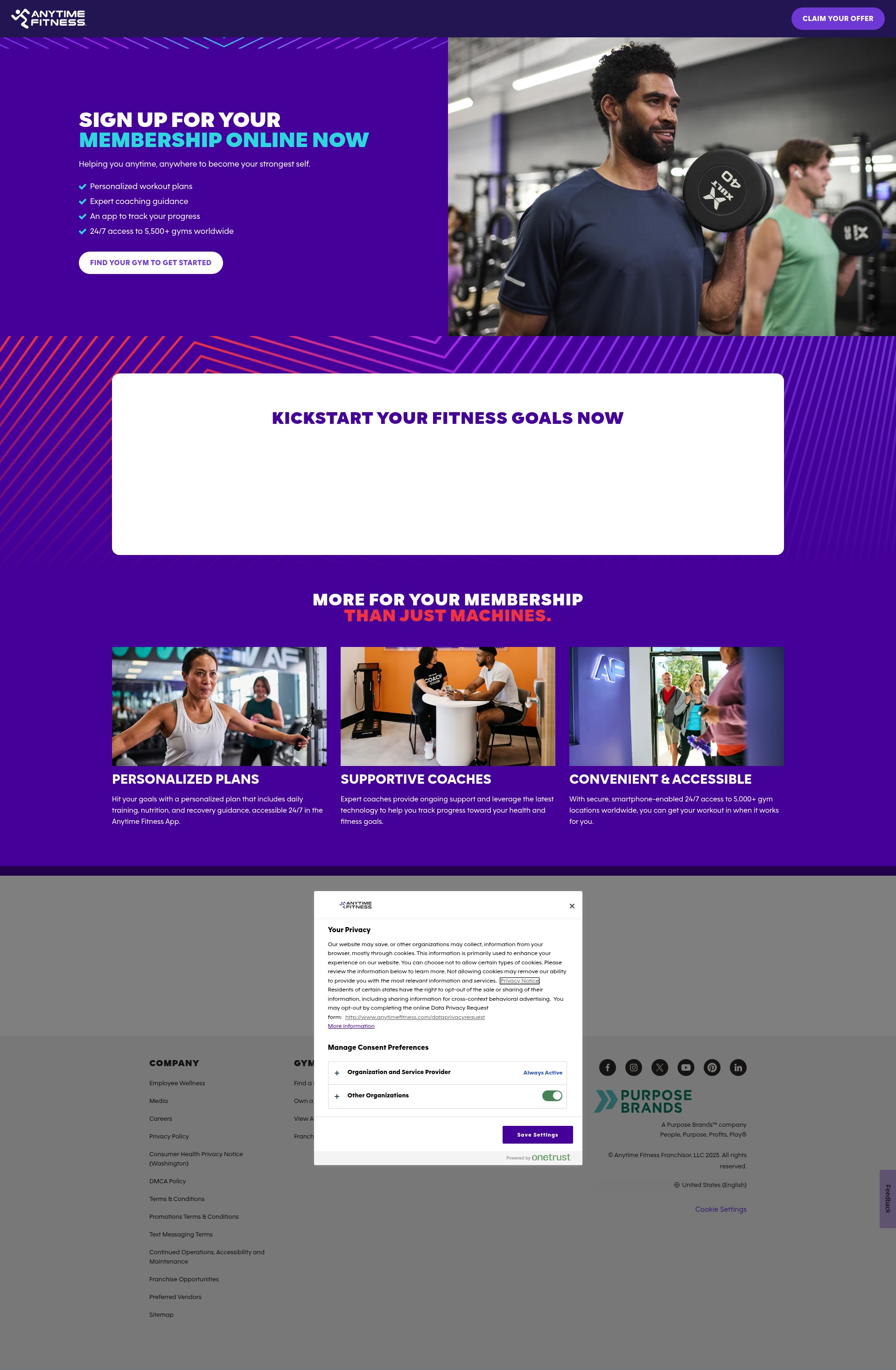 Landing Page