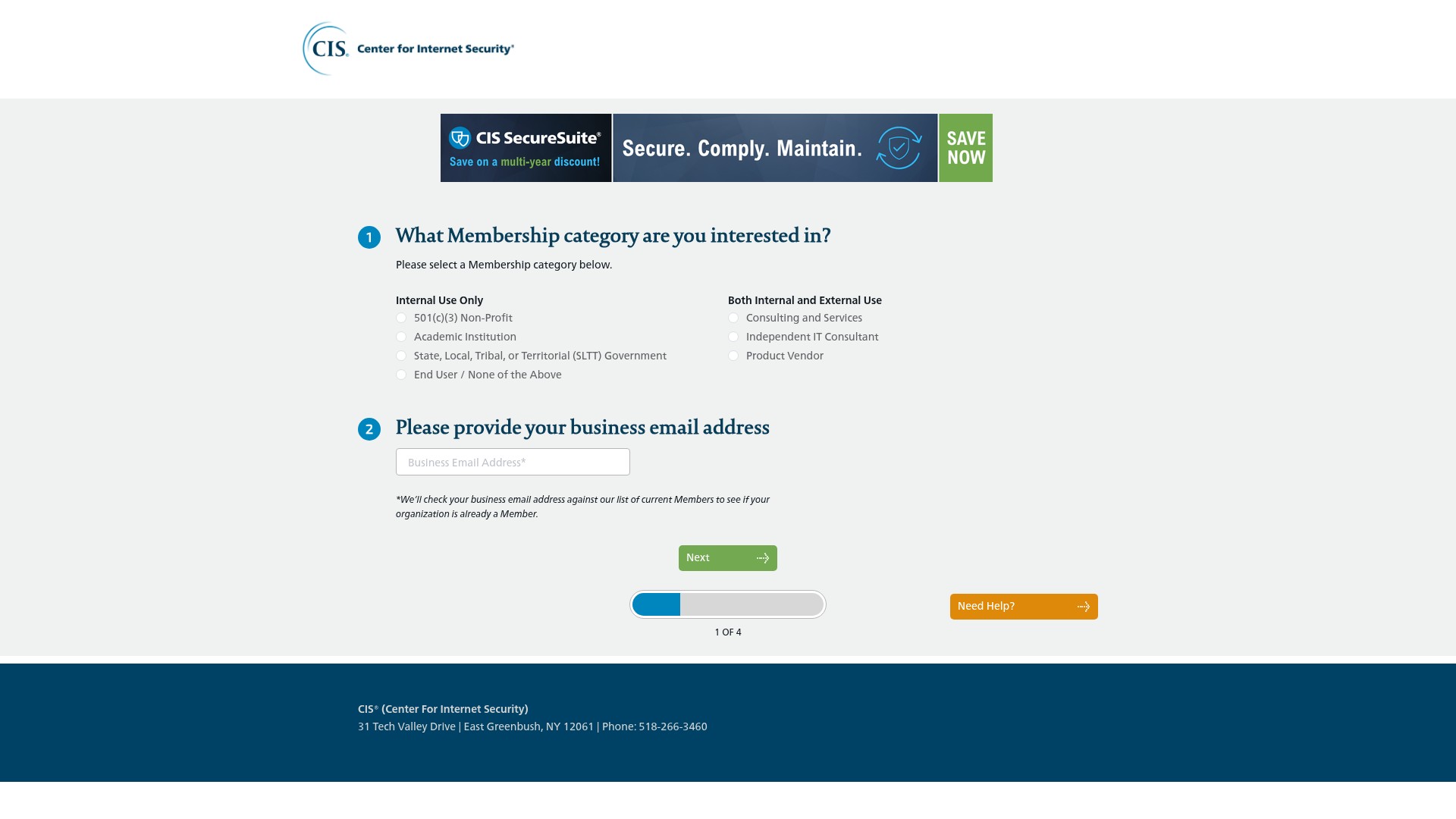 Landing Page