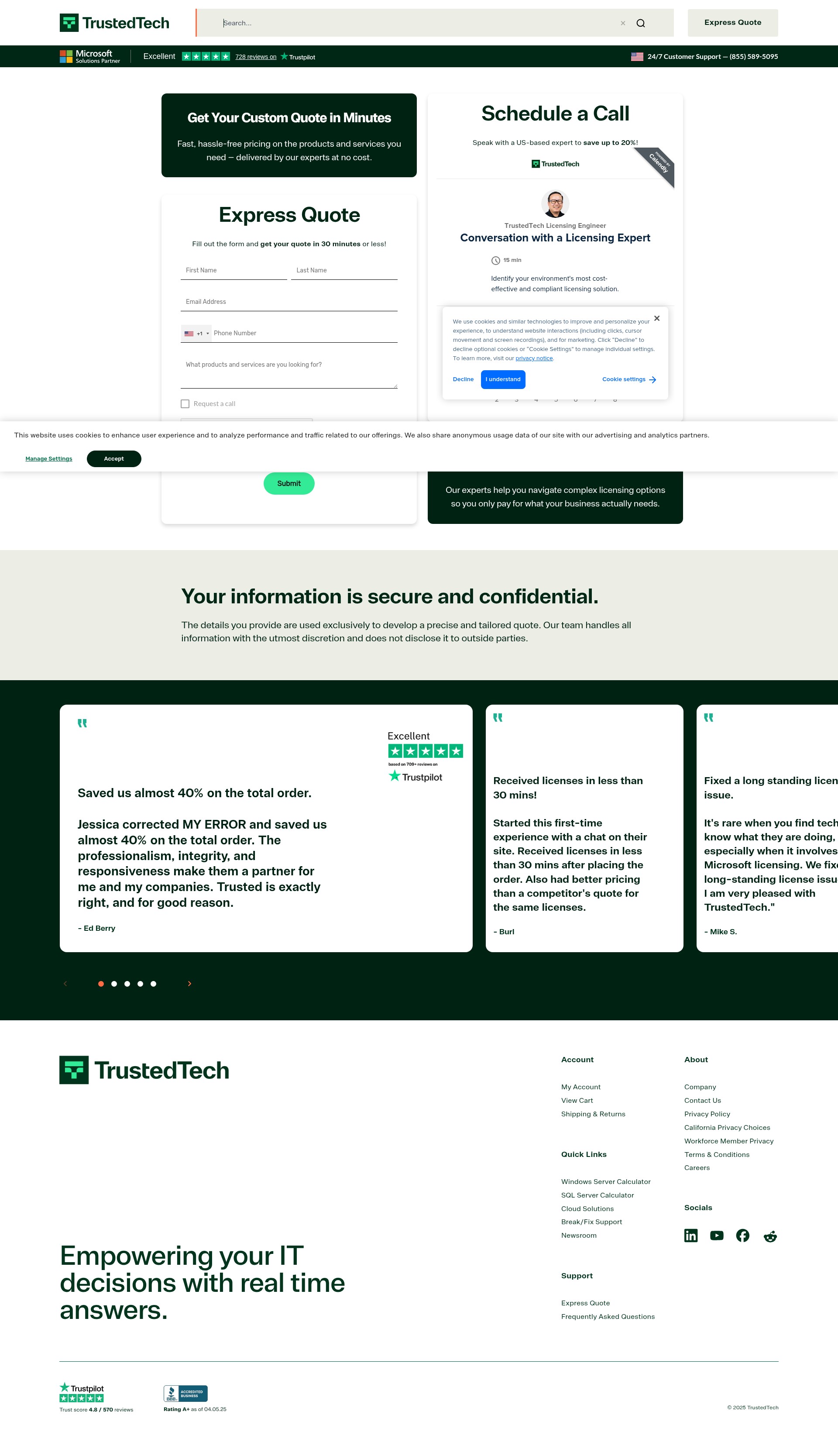 Landing Page