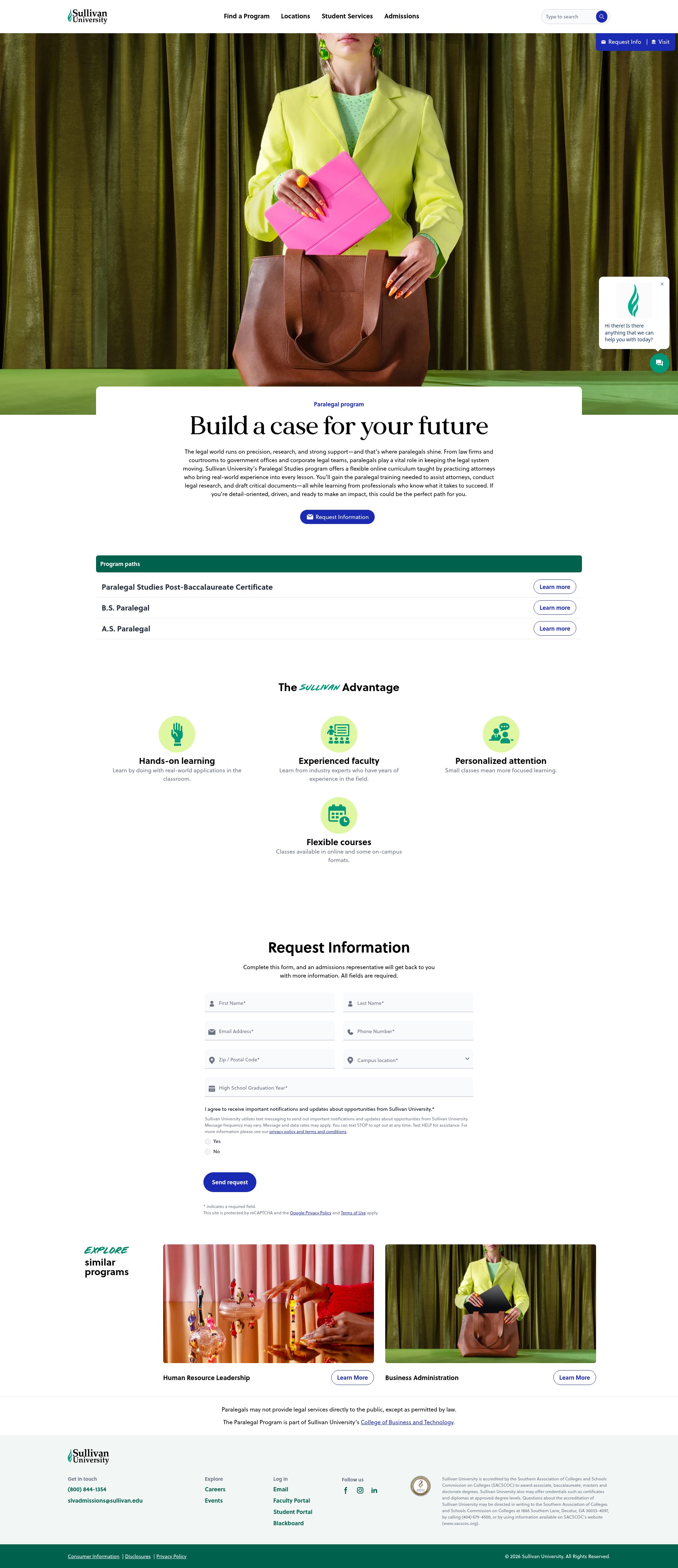 Landing Page