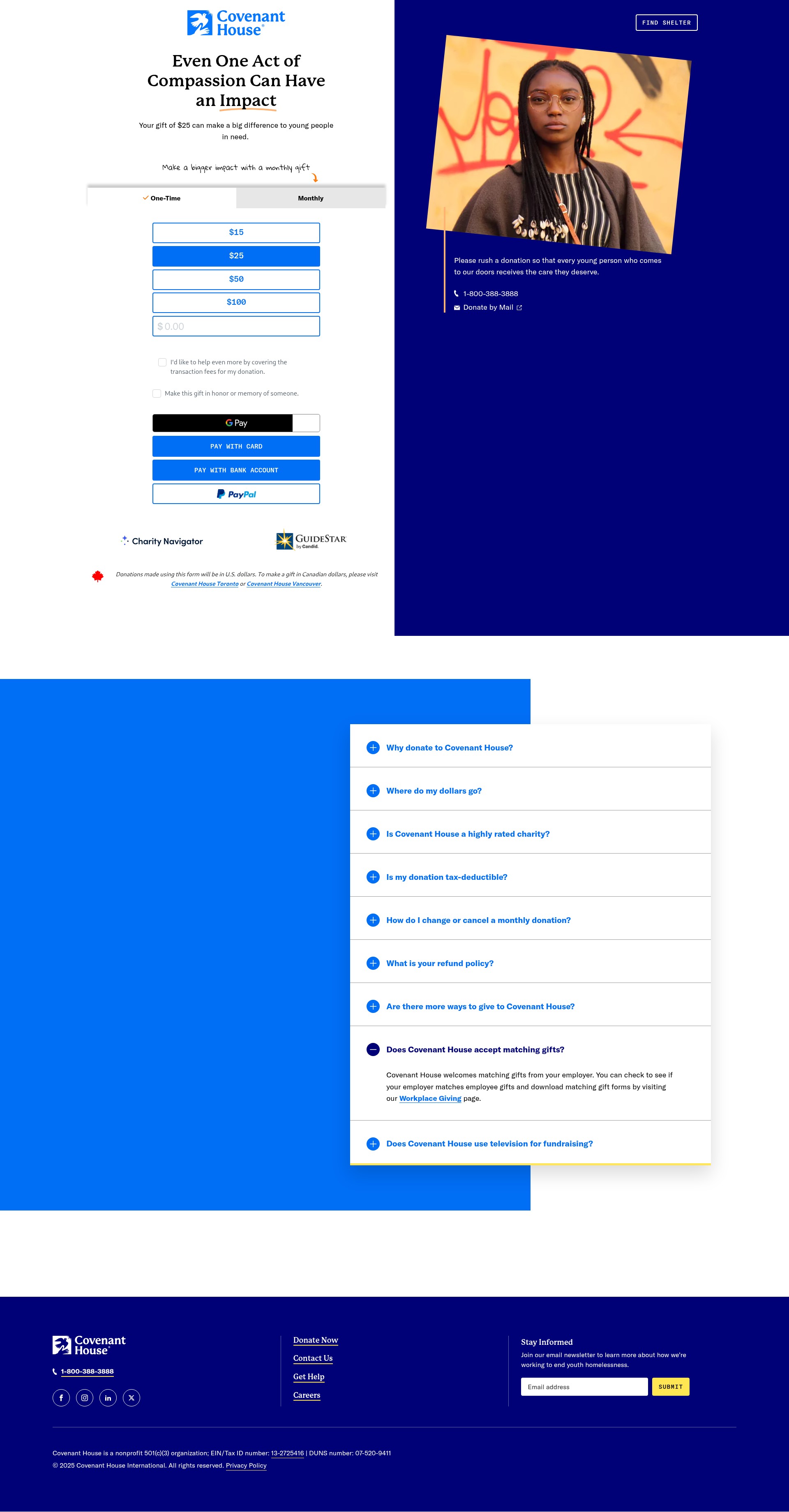 Landing Page
