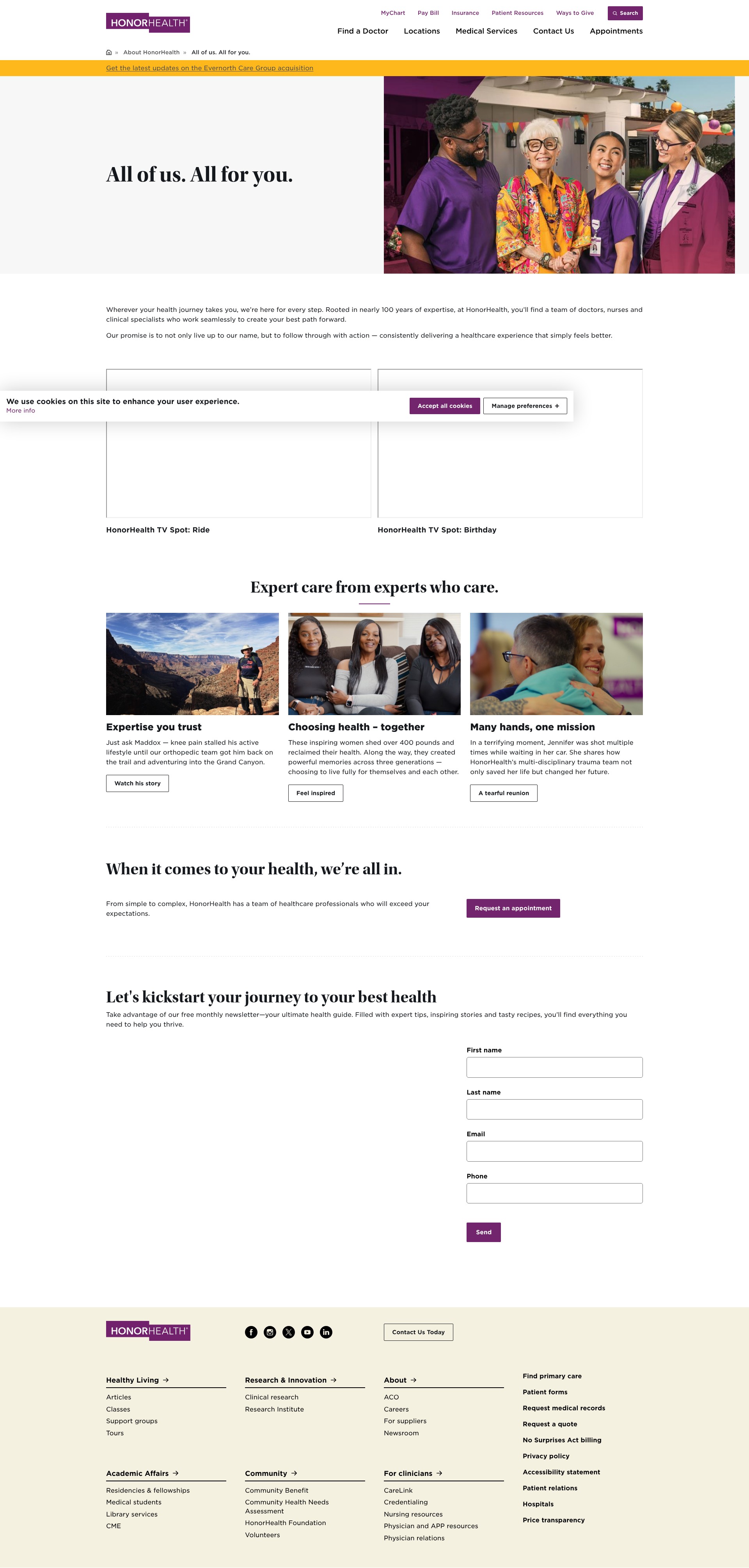 Landing Page