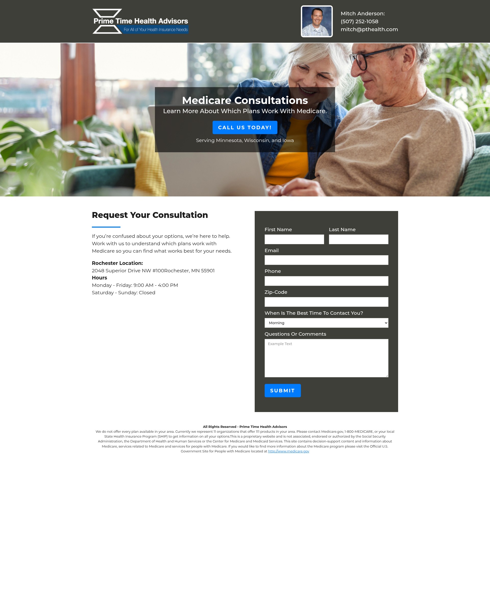 Landing Page