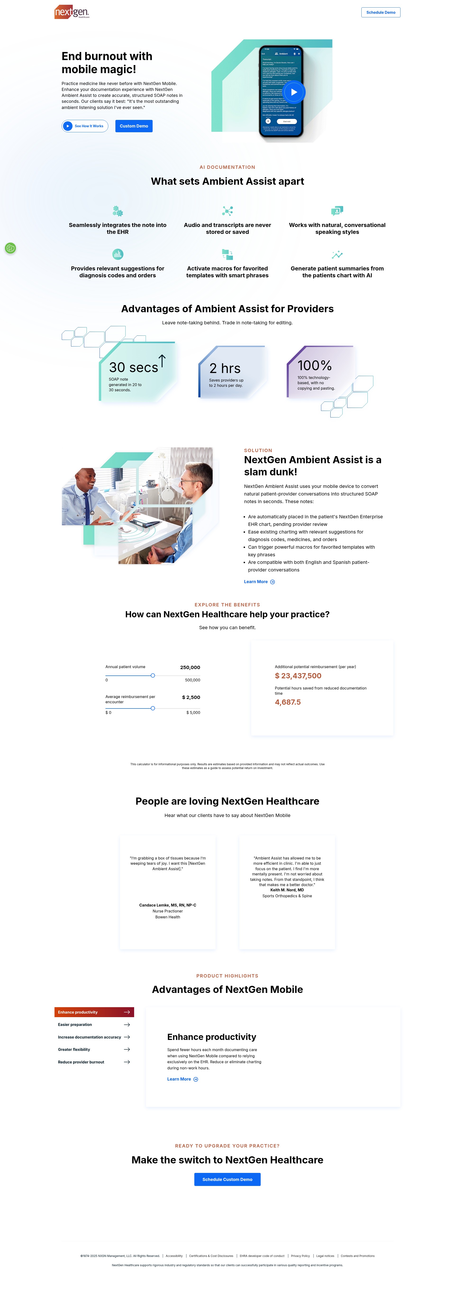 Landing Page