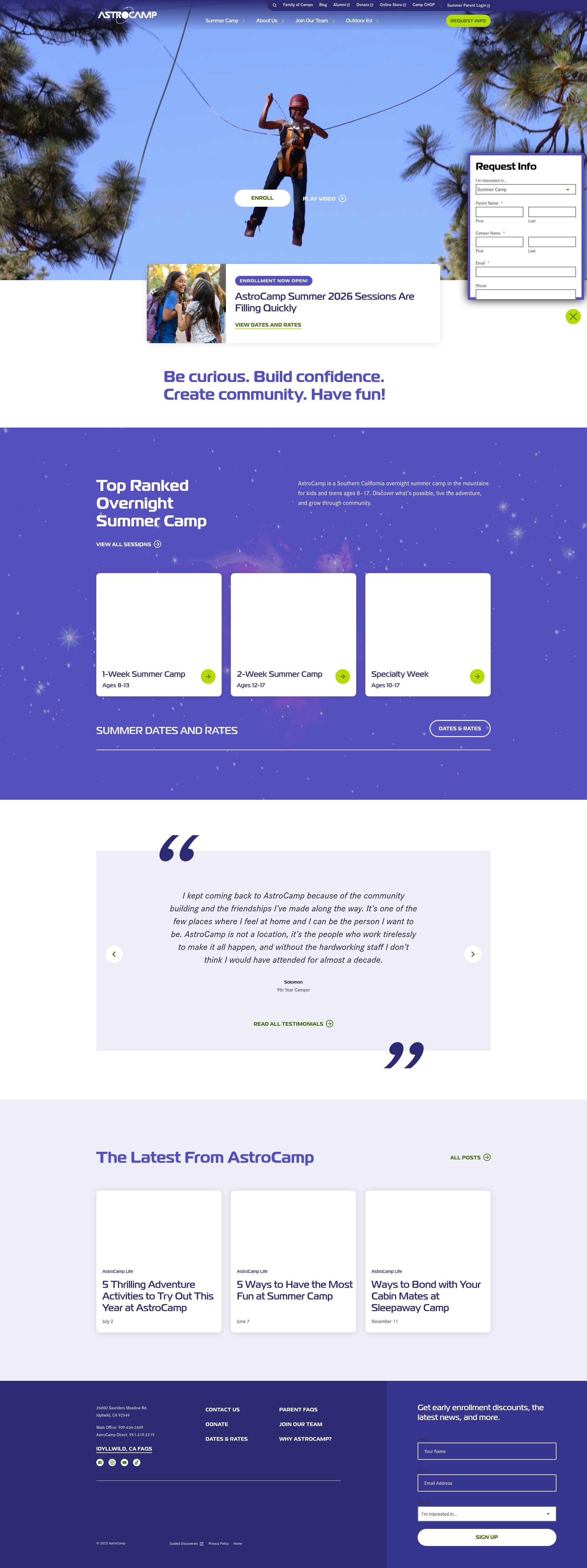 Landing Page