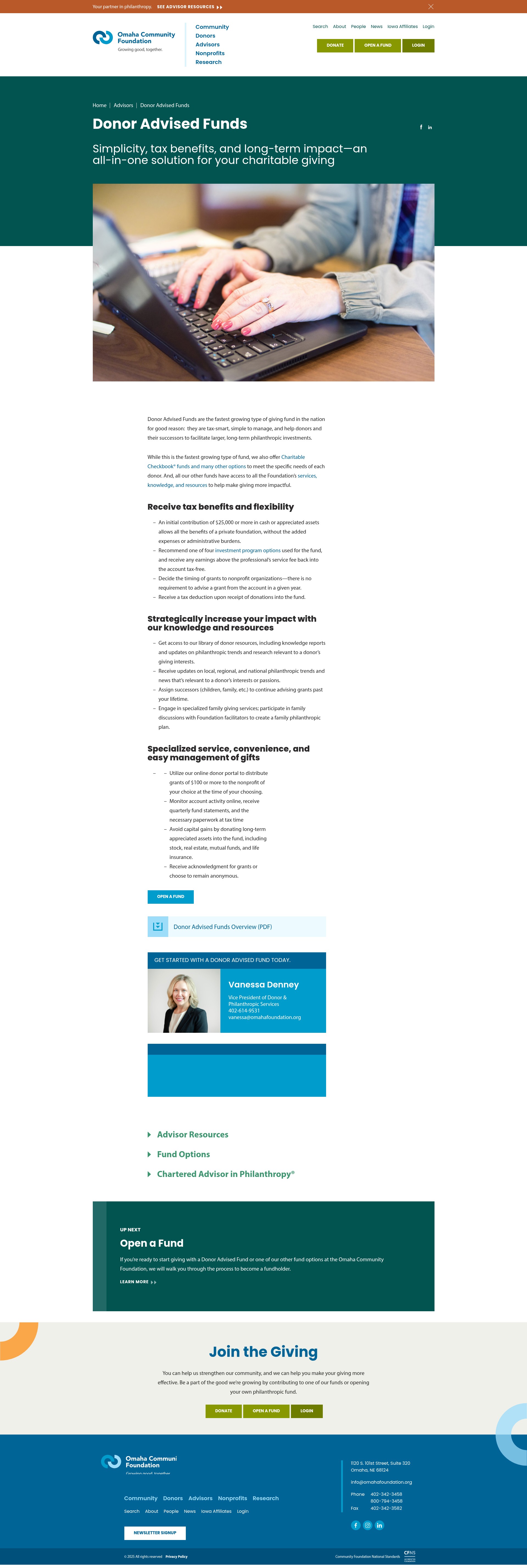 Landing Page