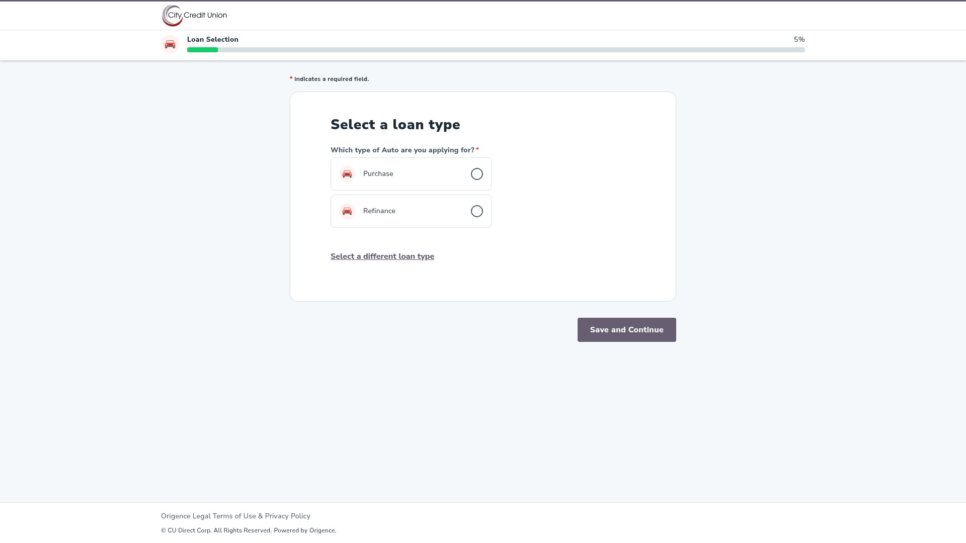 Landing Page