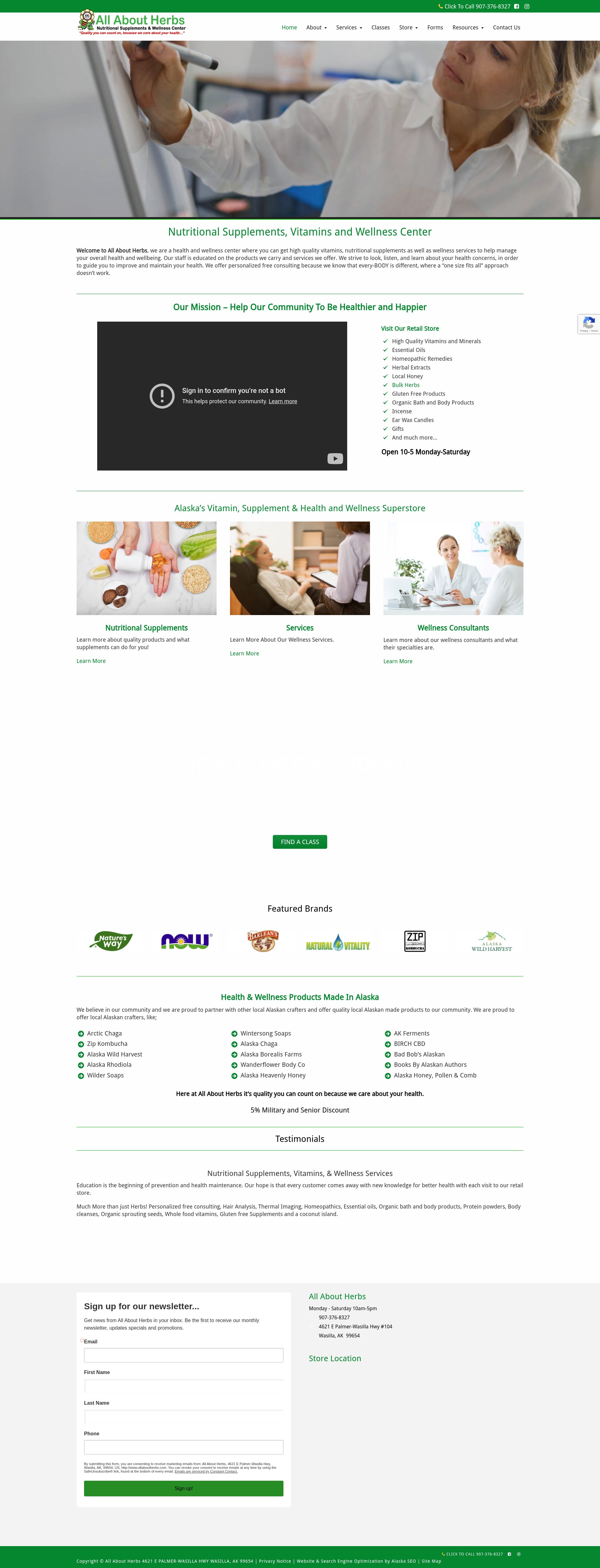 Landing Page