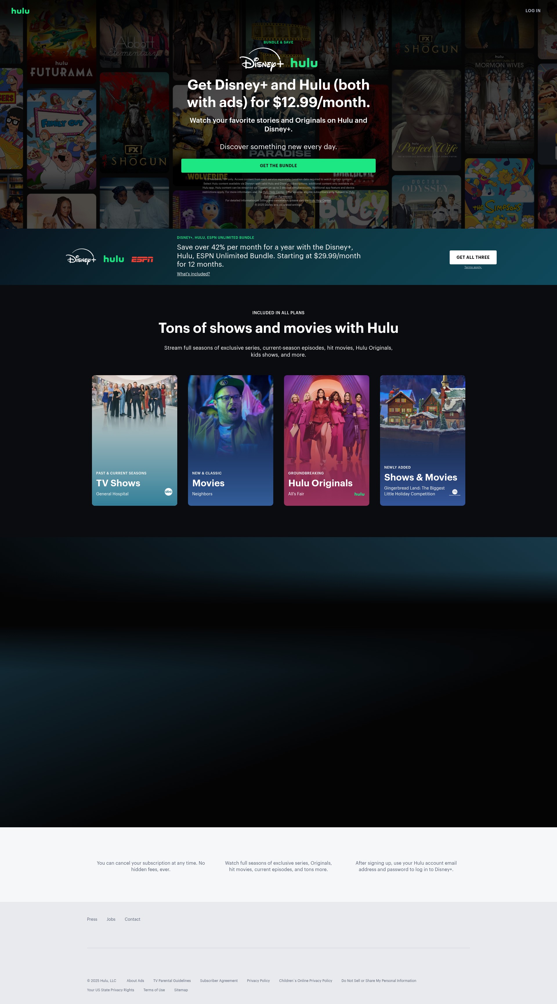 Landing Page