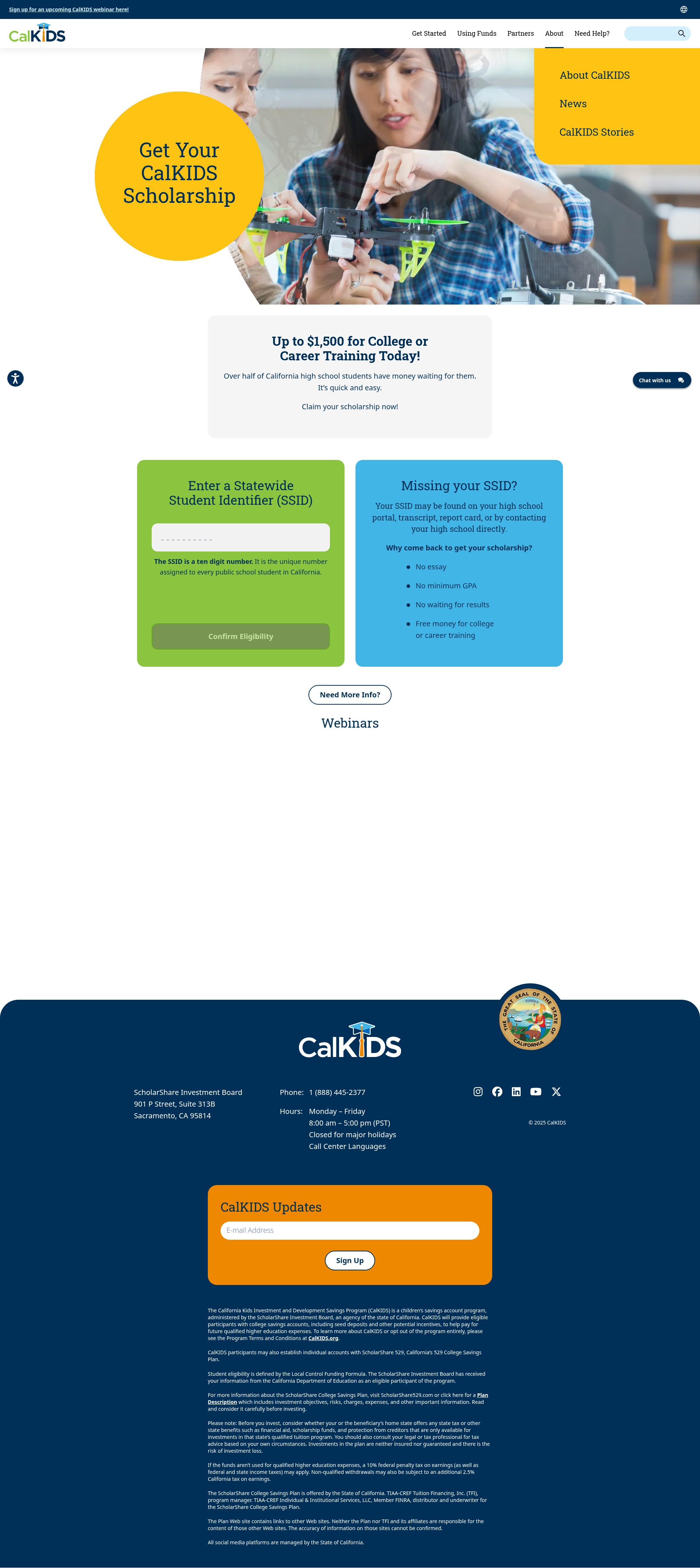 Landing Page