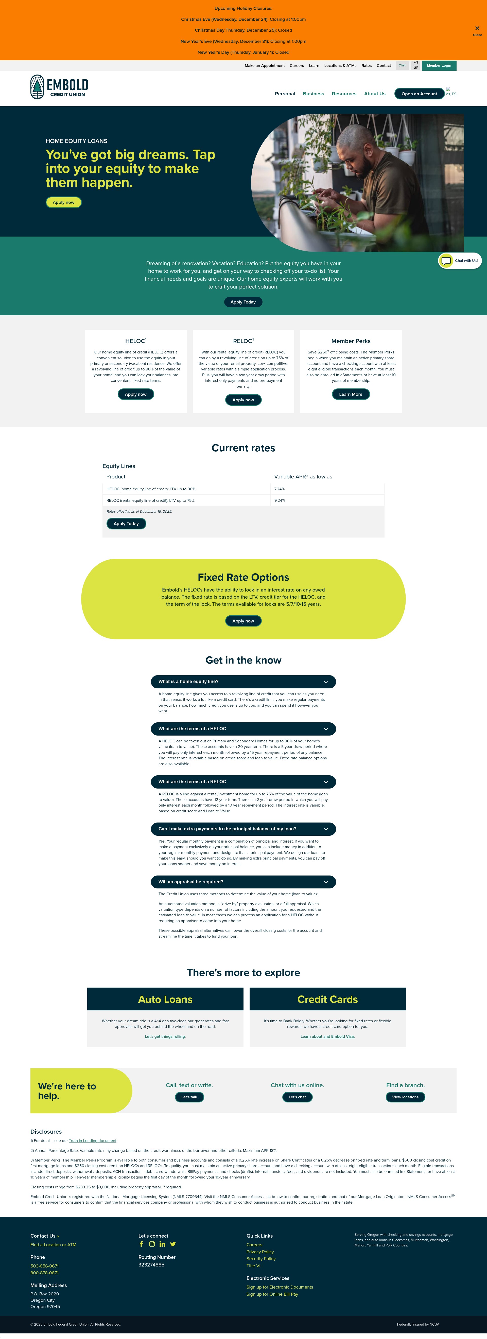 Landing Page