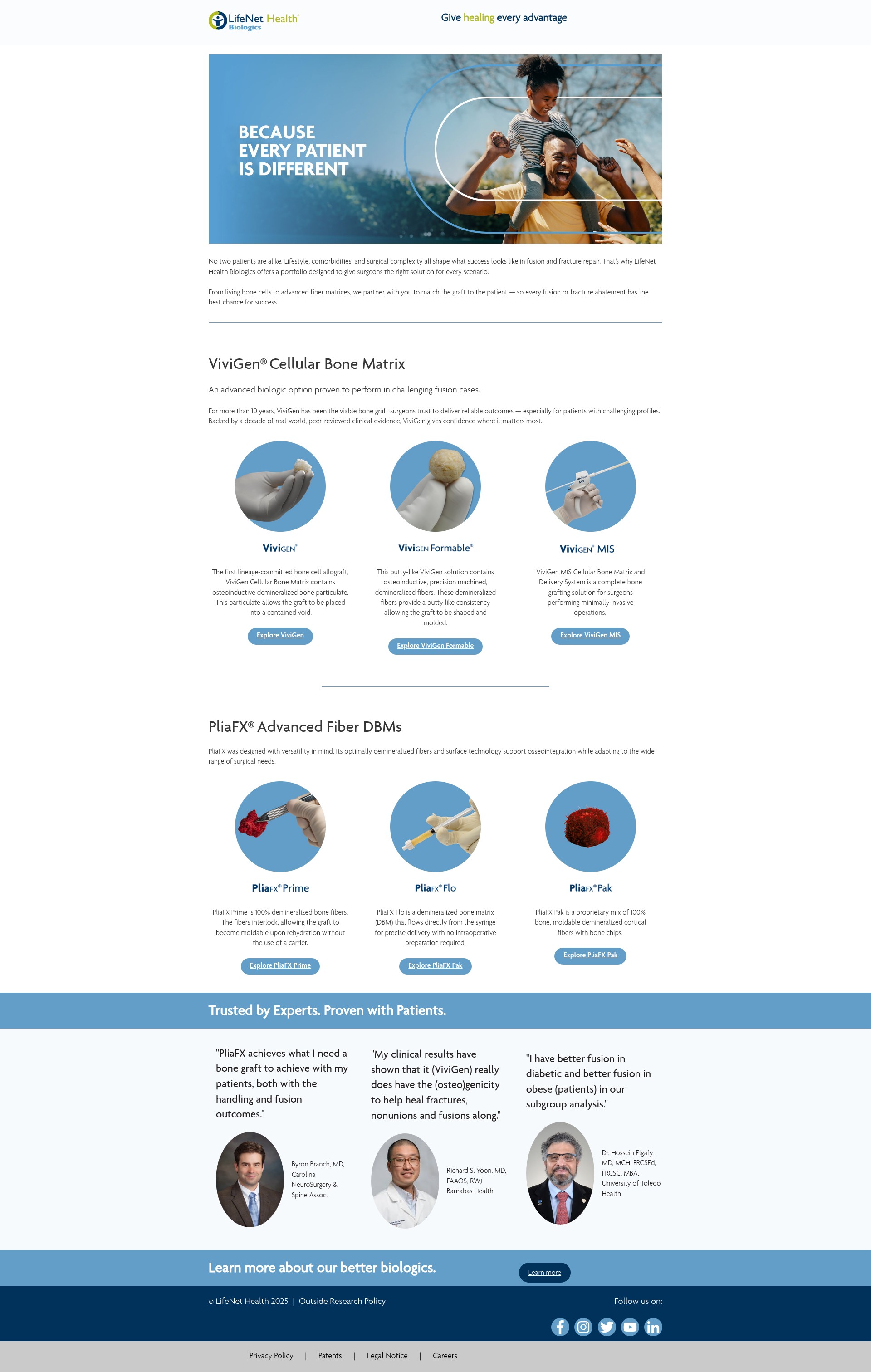 Landing Page
