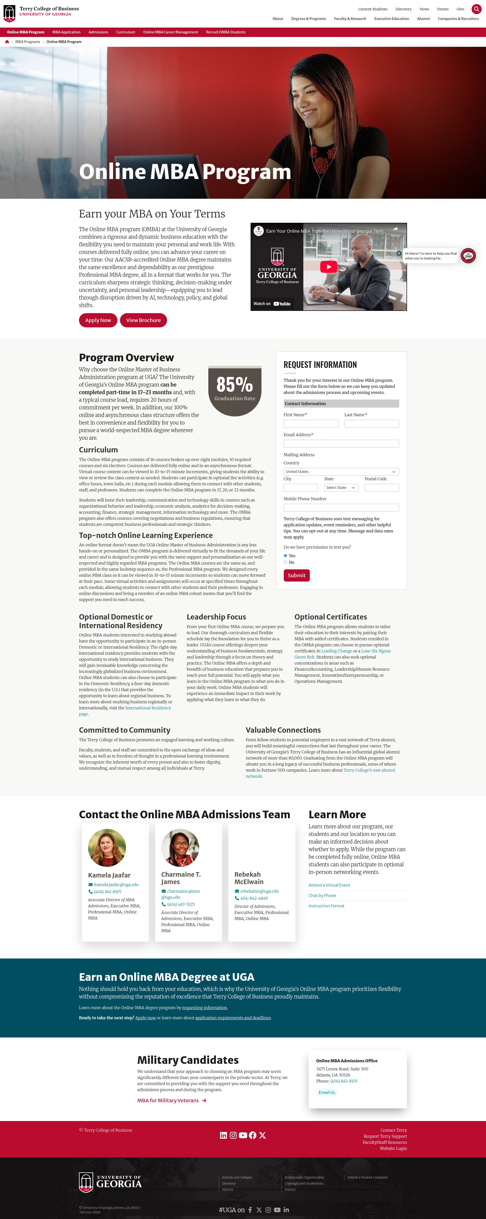 Landing Page