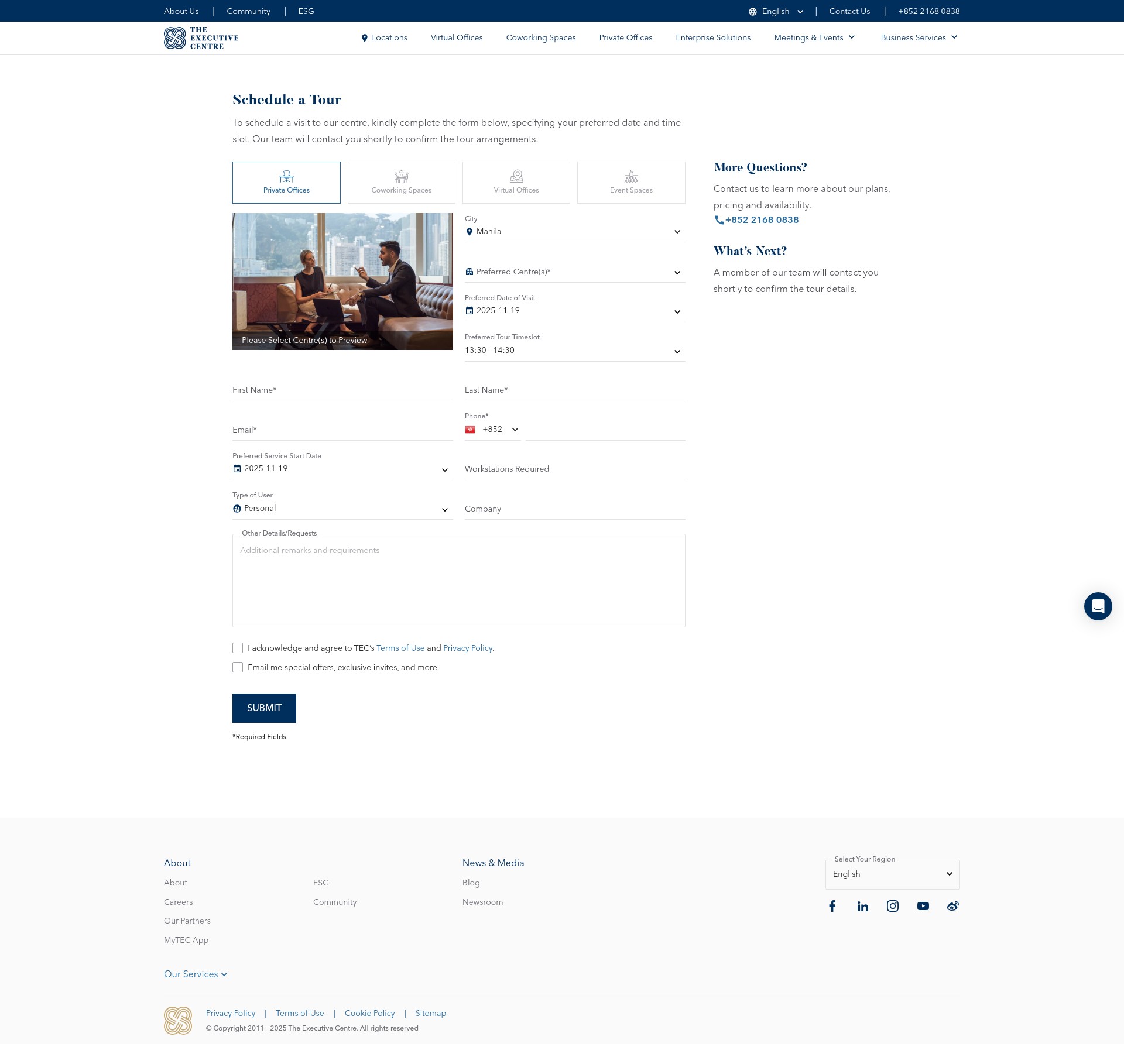 Landing Page