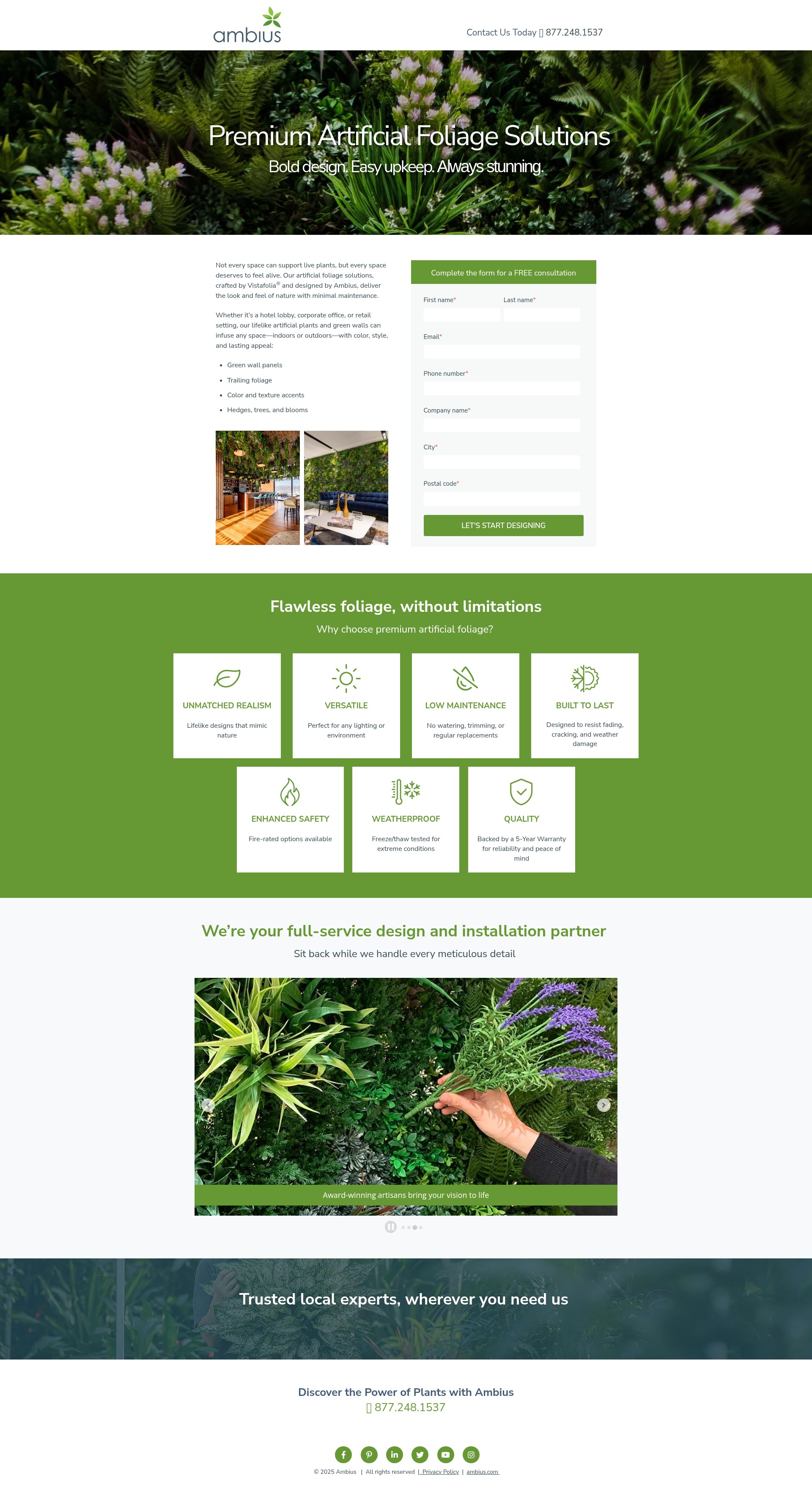 Landing Page