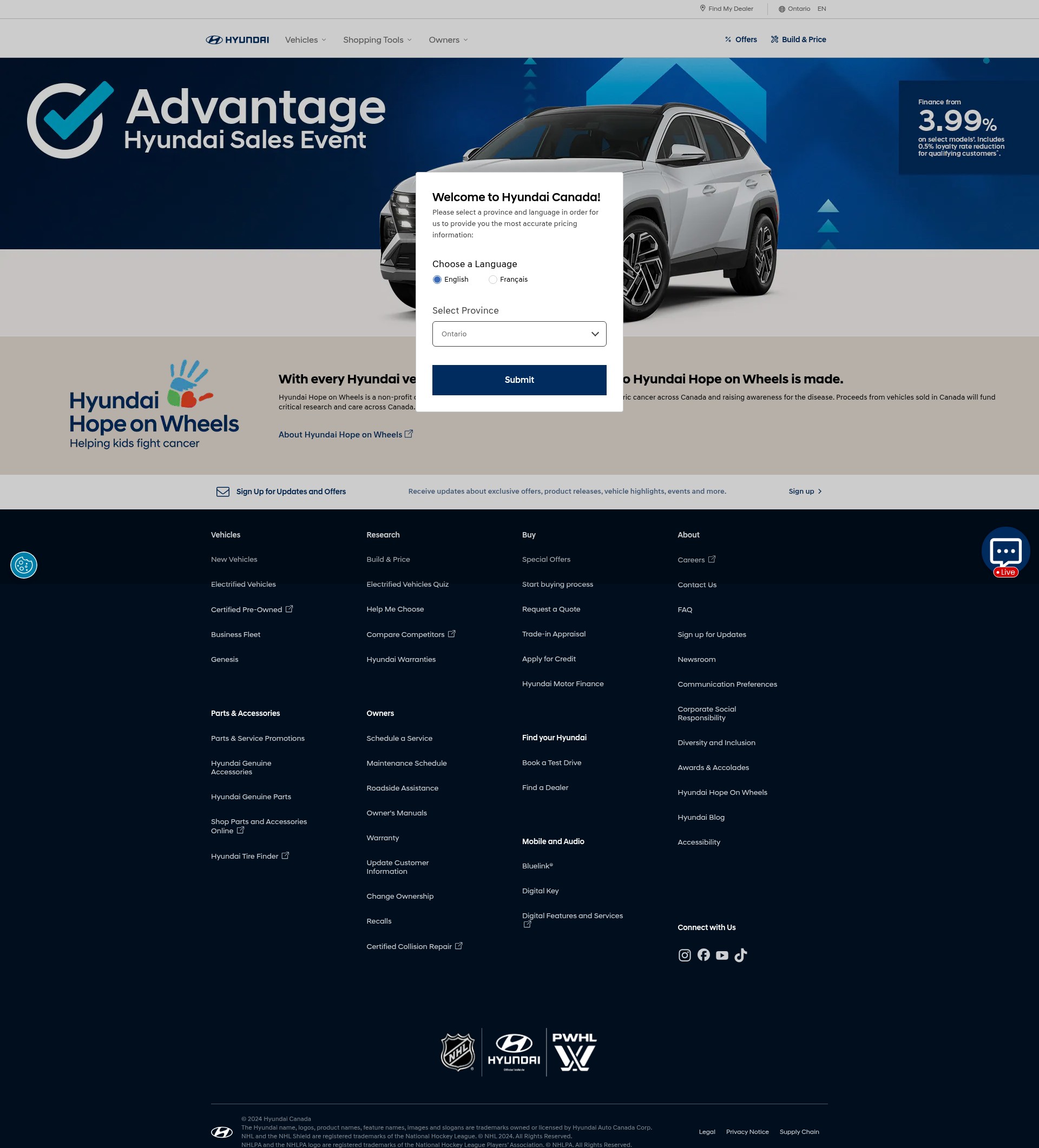 Landing Page
