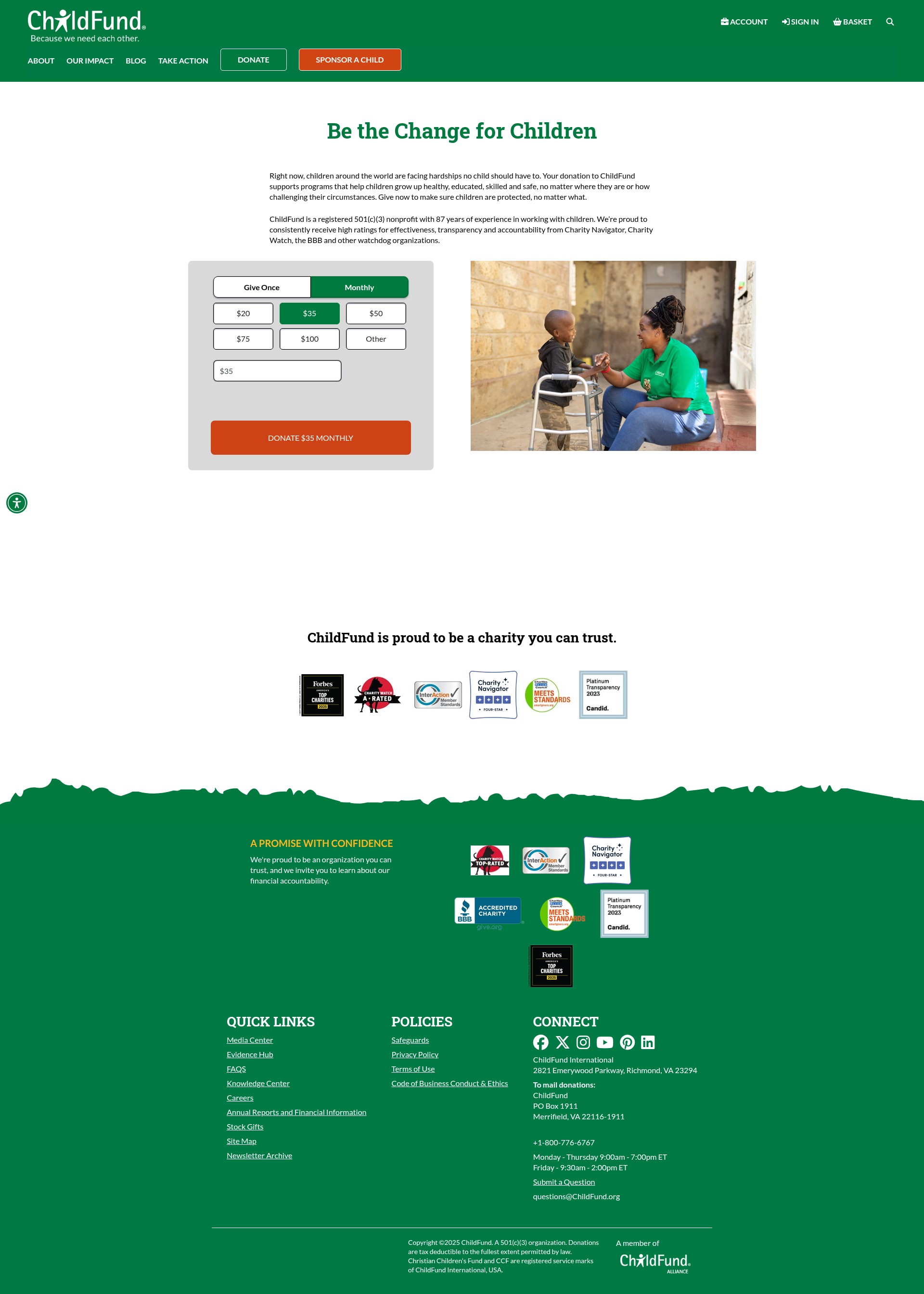 Landing Page