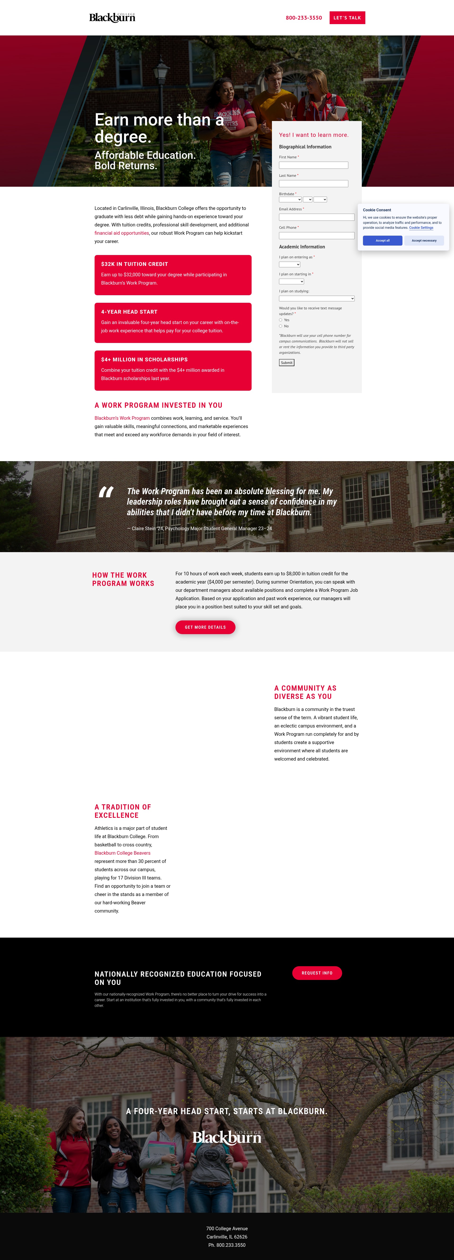Landing Page