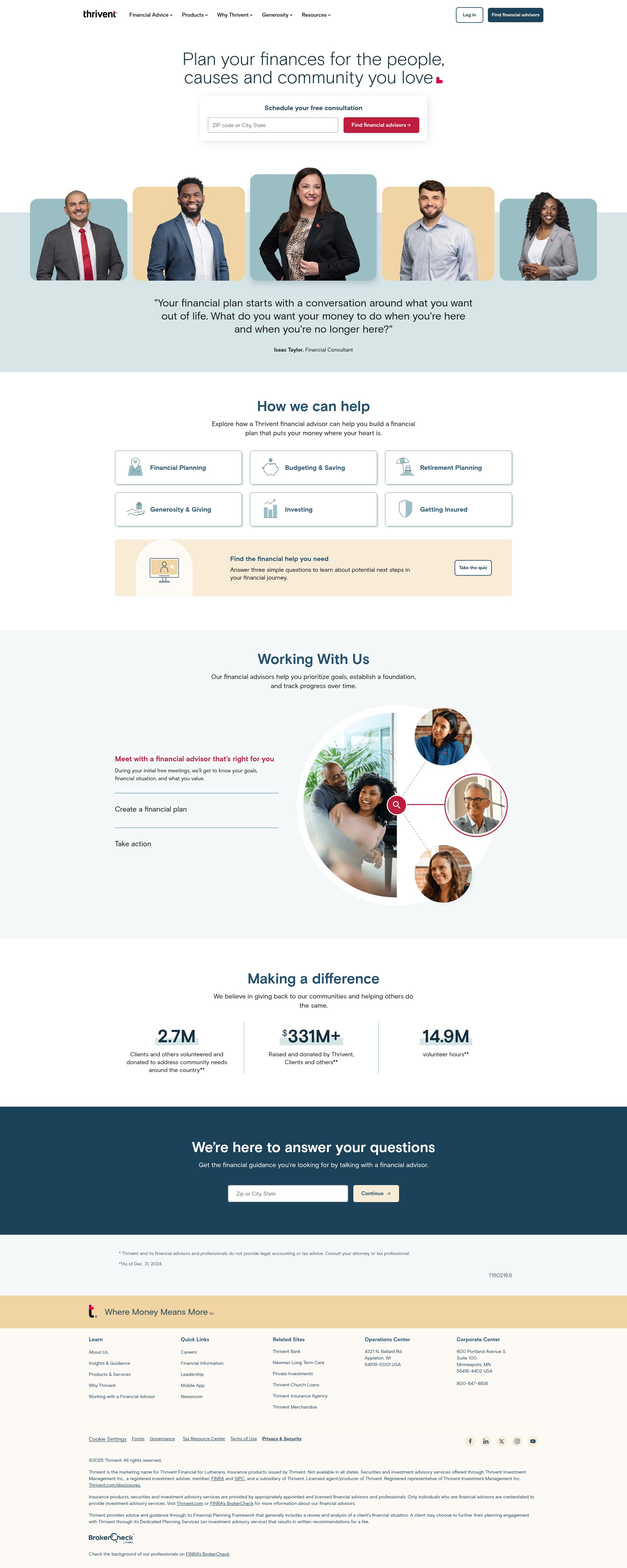 Landing Page