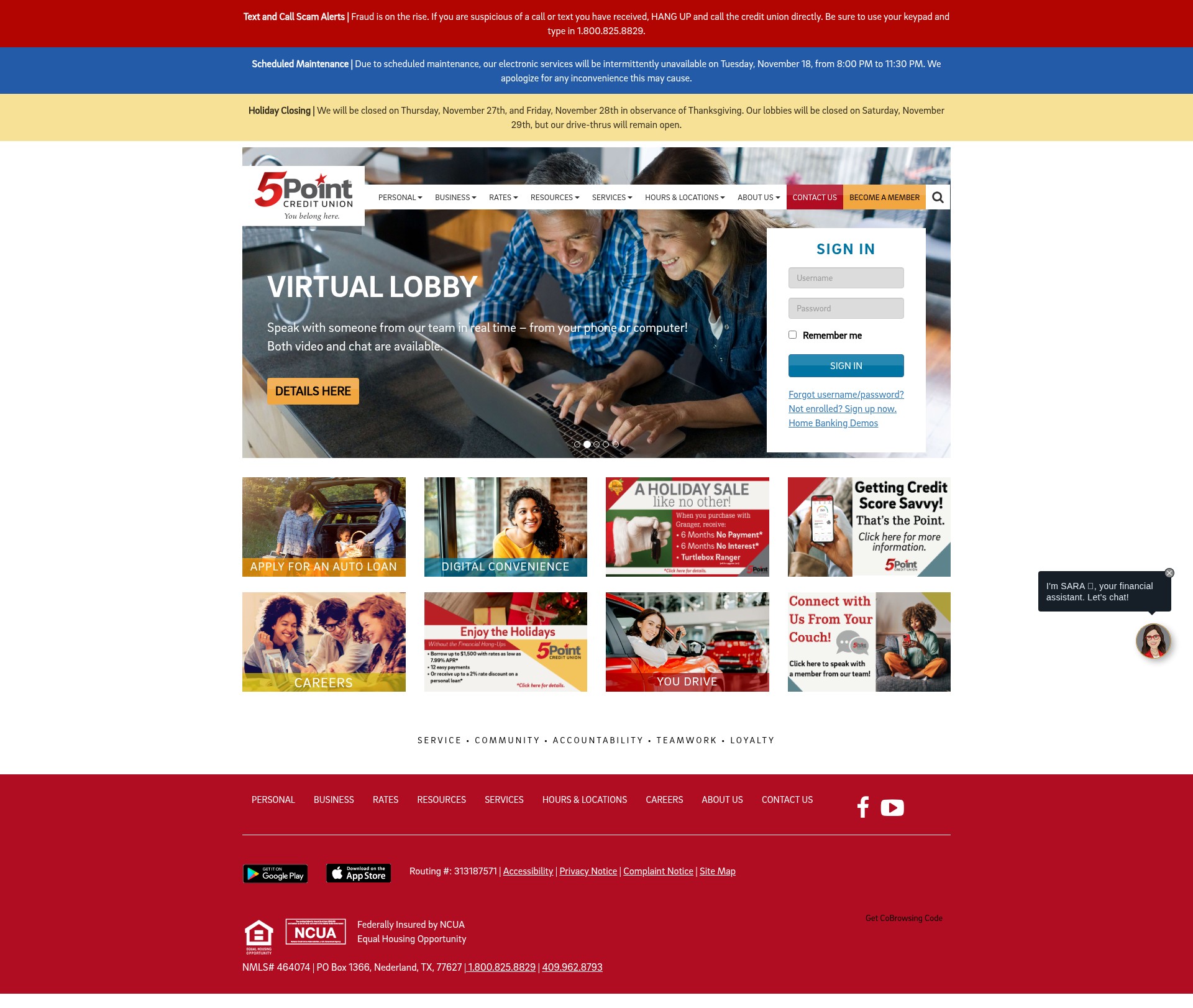 Landing Page