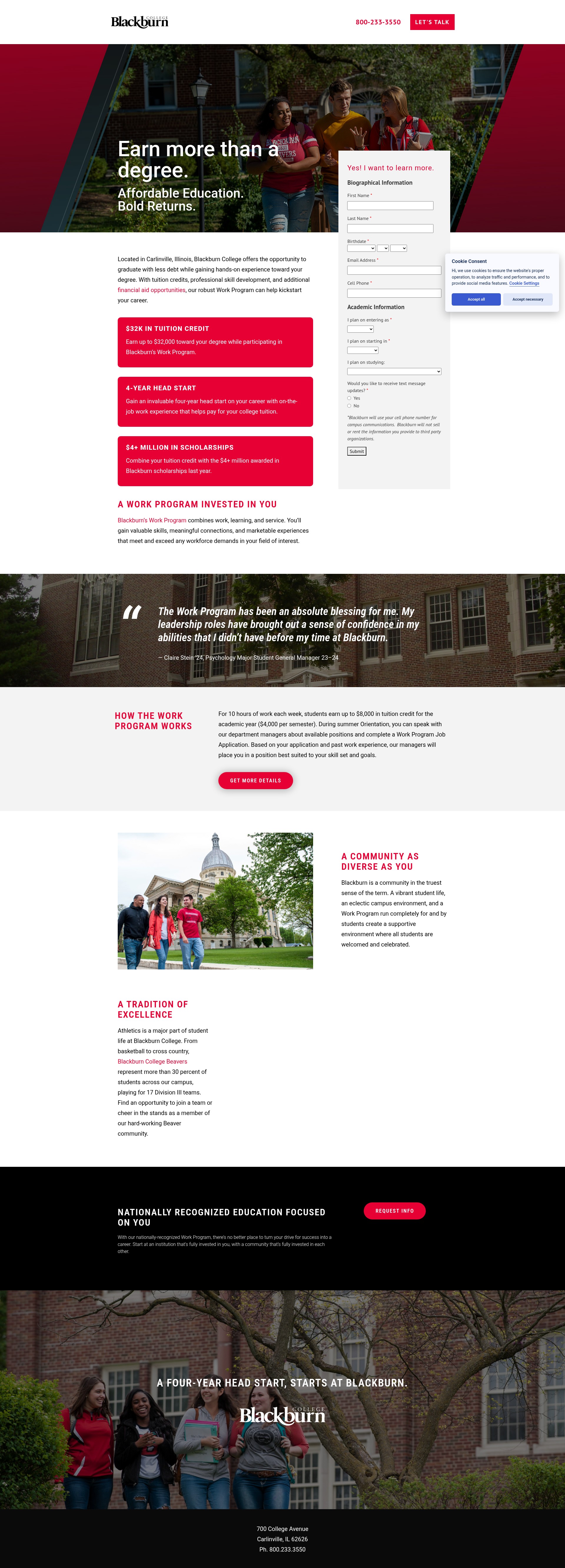 Landing Page