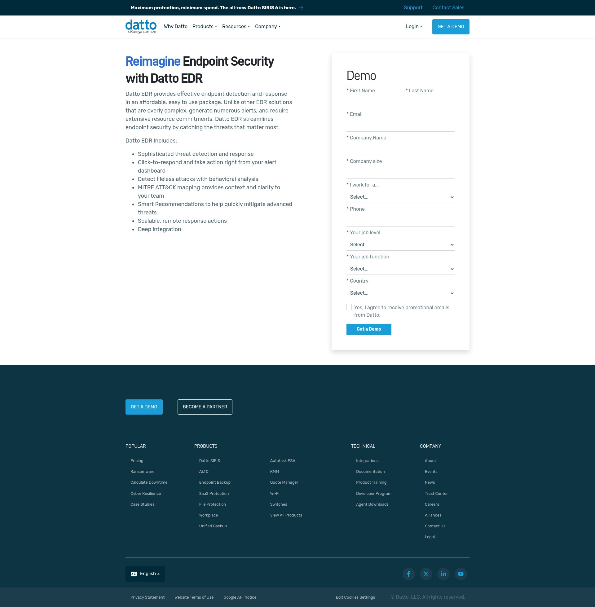 Landing Page