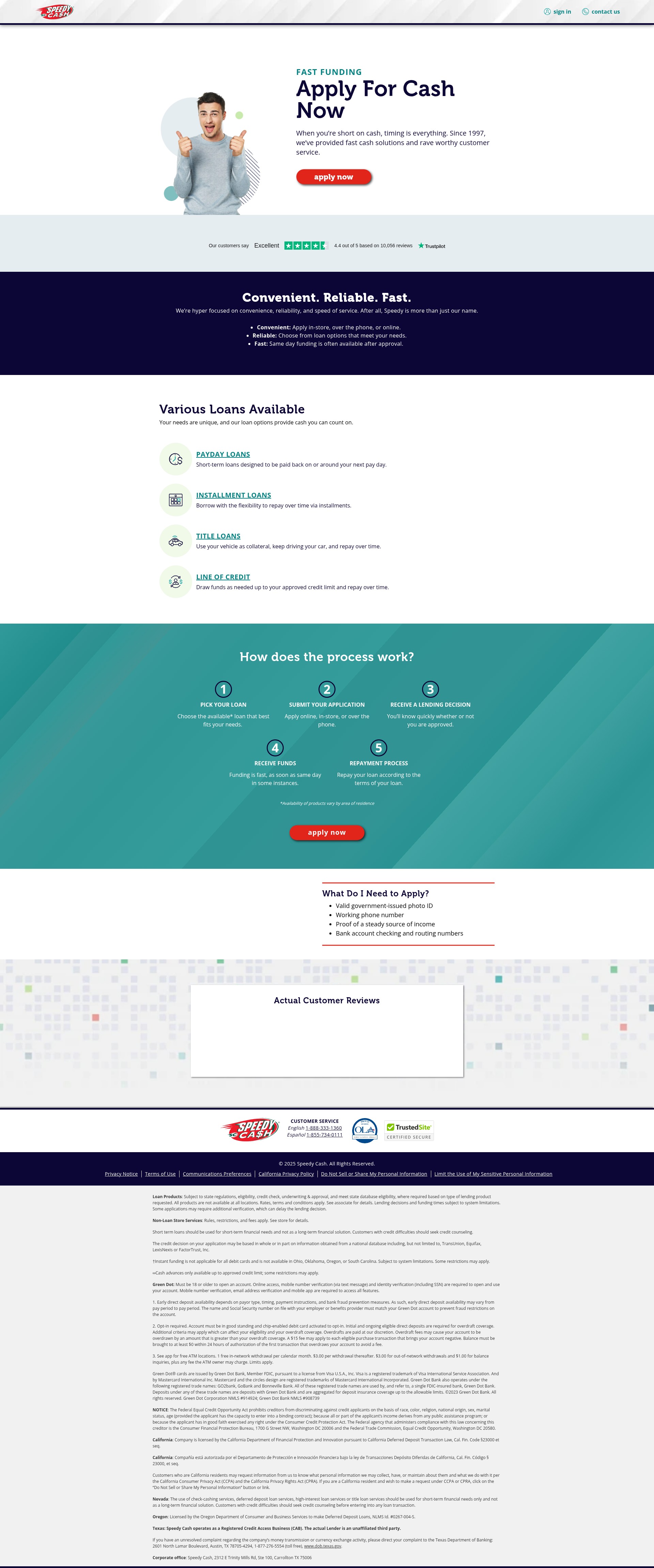 Landing Page
