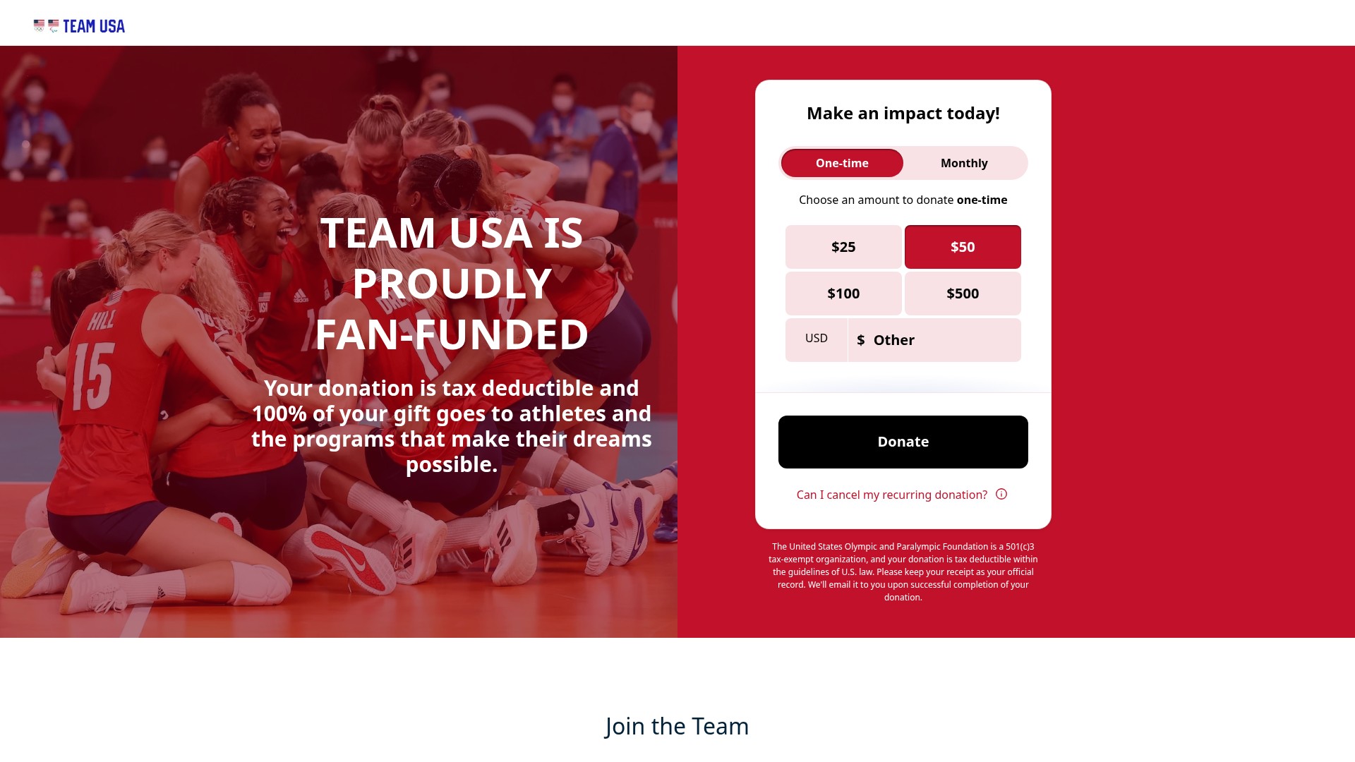 Landing Page