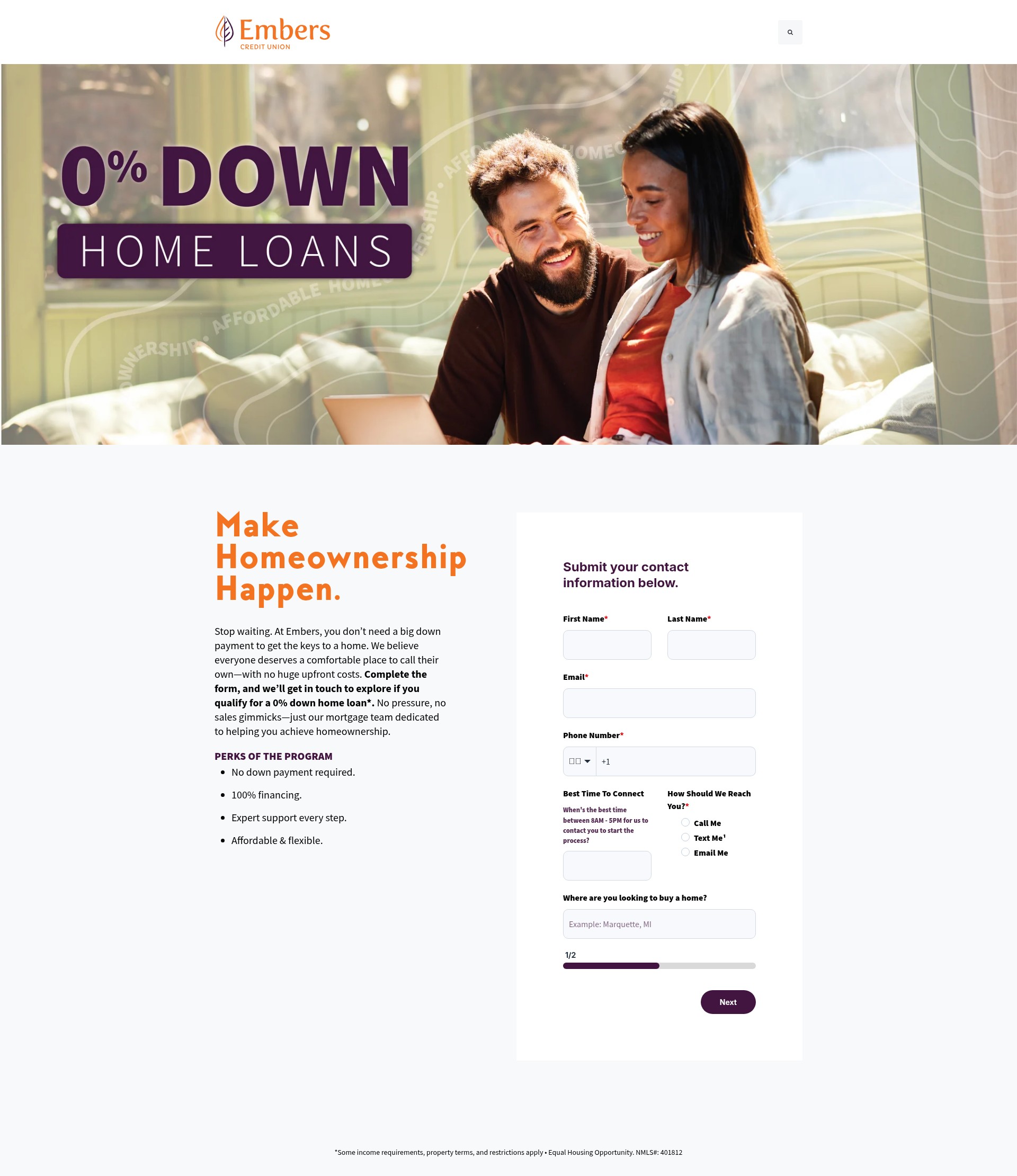 Landing Page