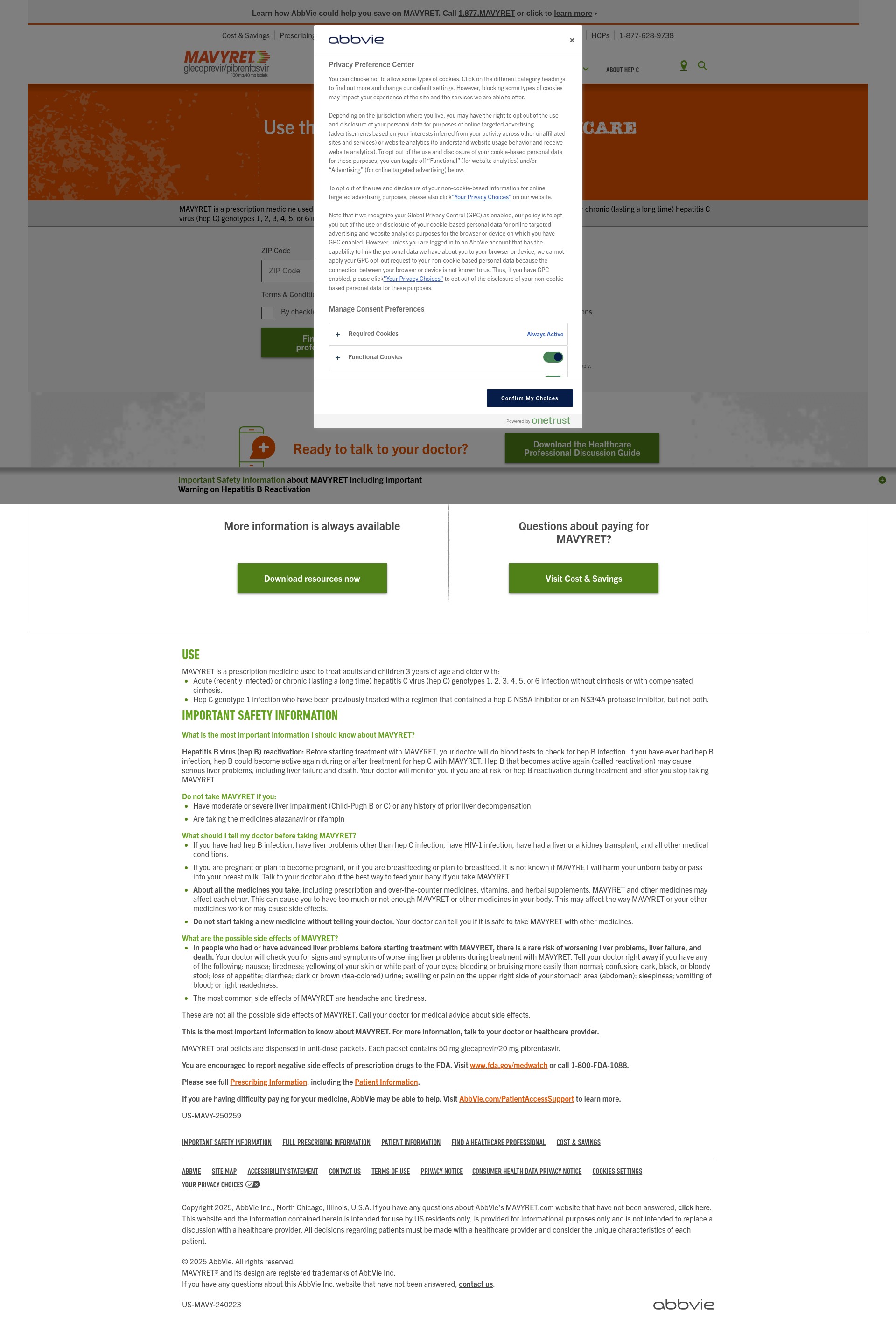 Landing Page
