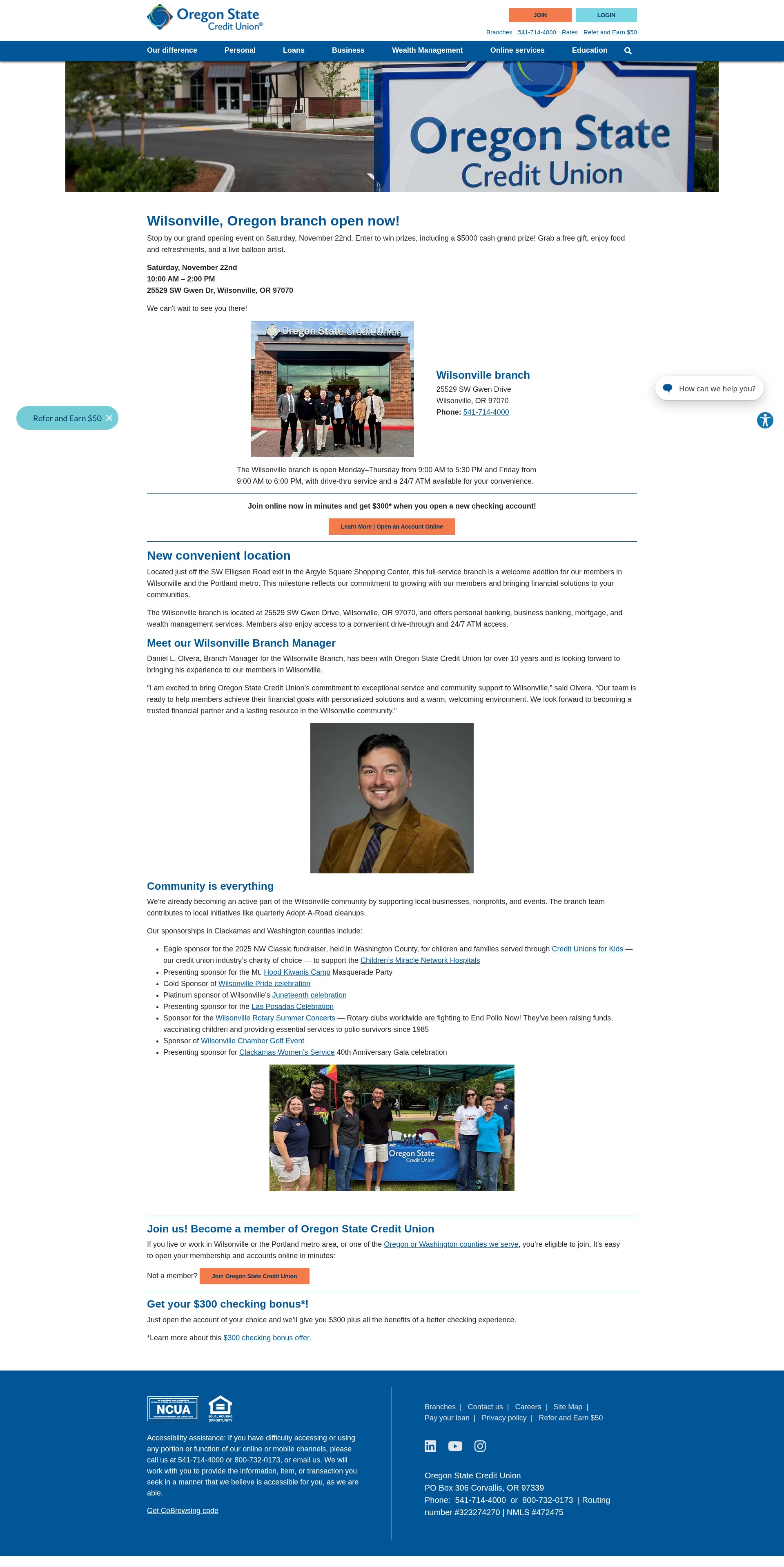 Landing Page