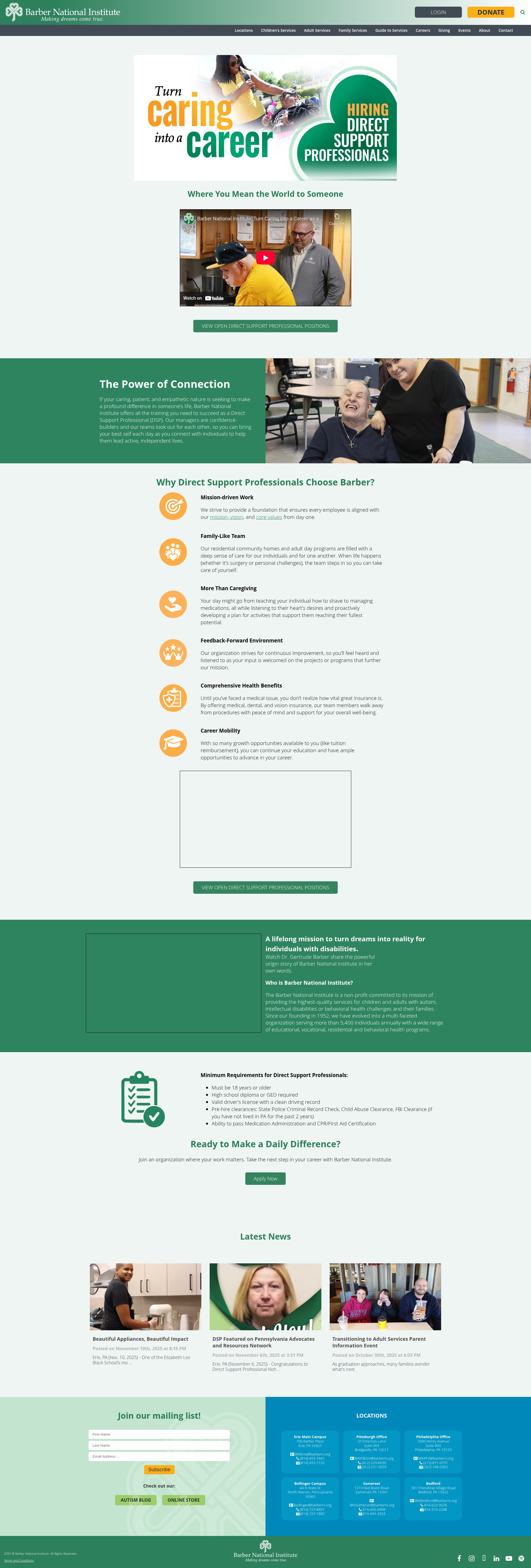 Landing Page