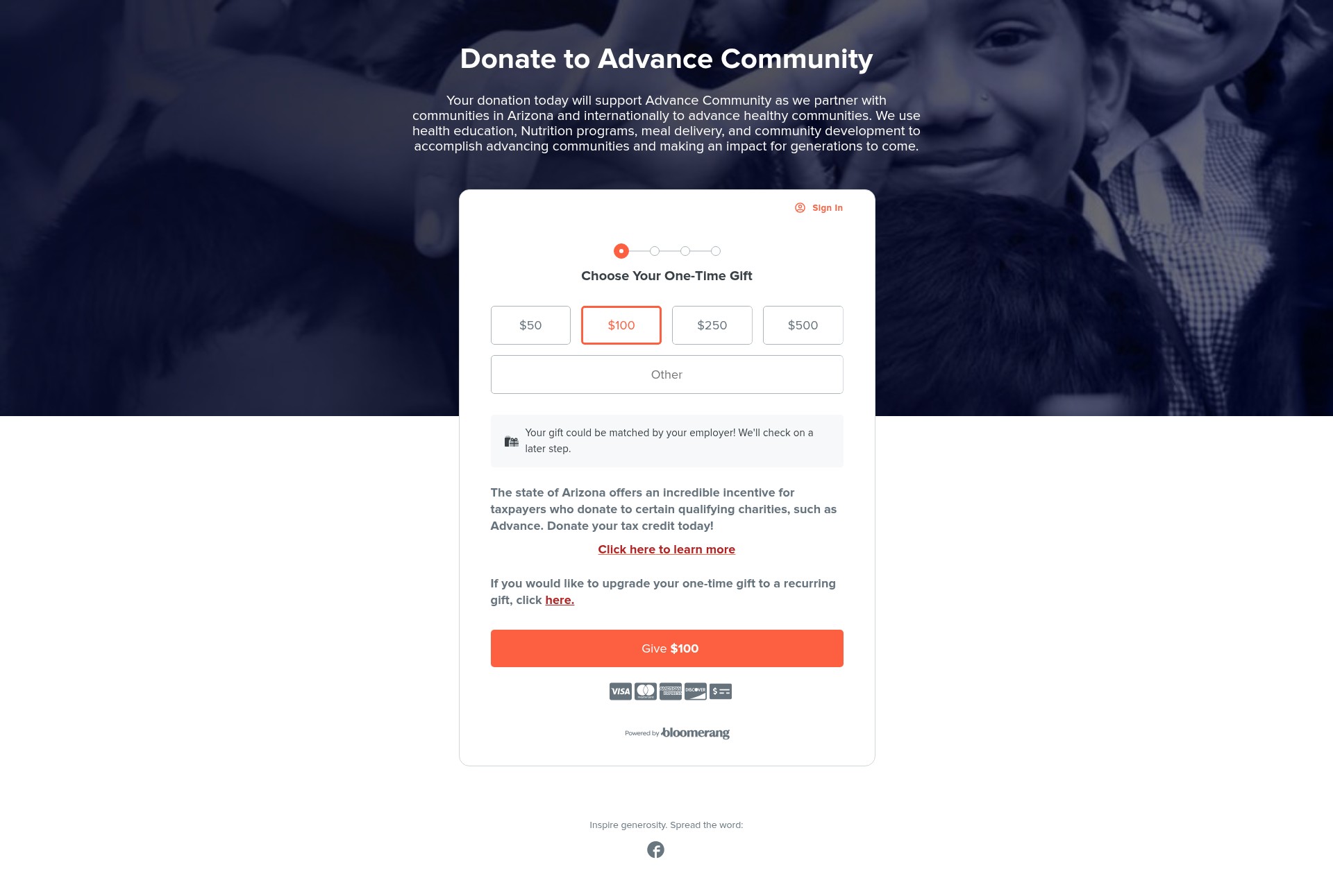 Landing Page