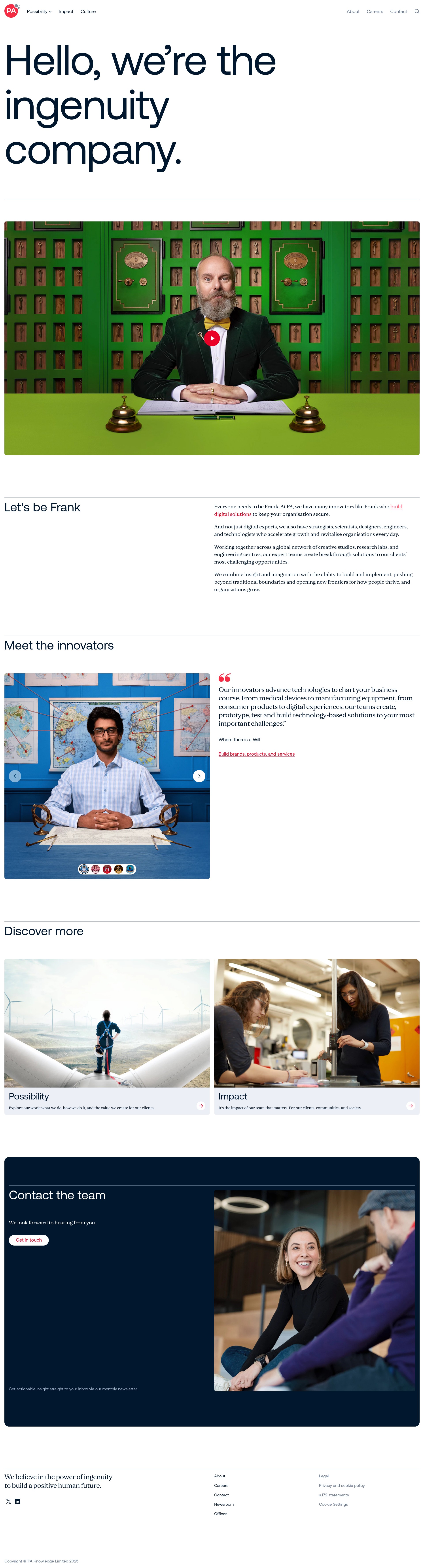 Landing Page