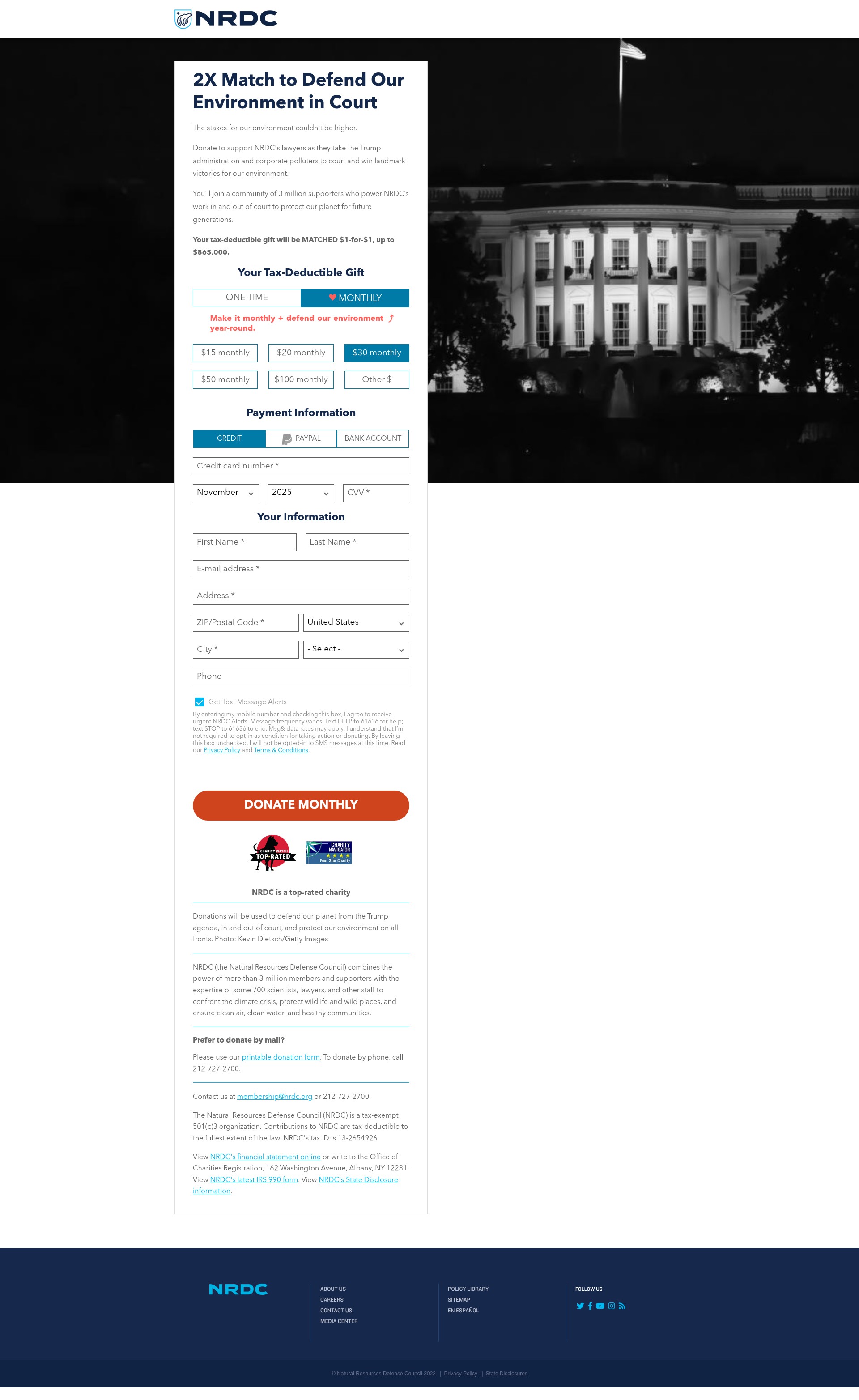 Landing Page