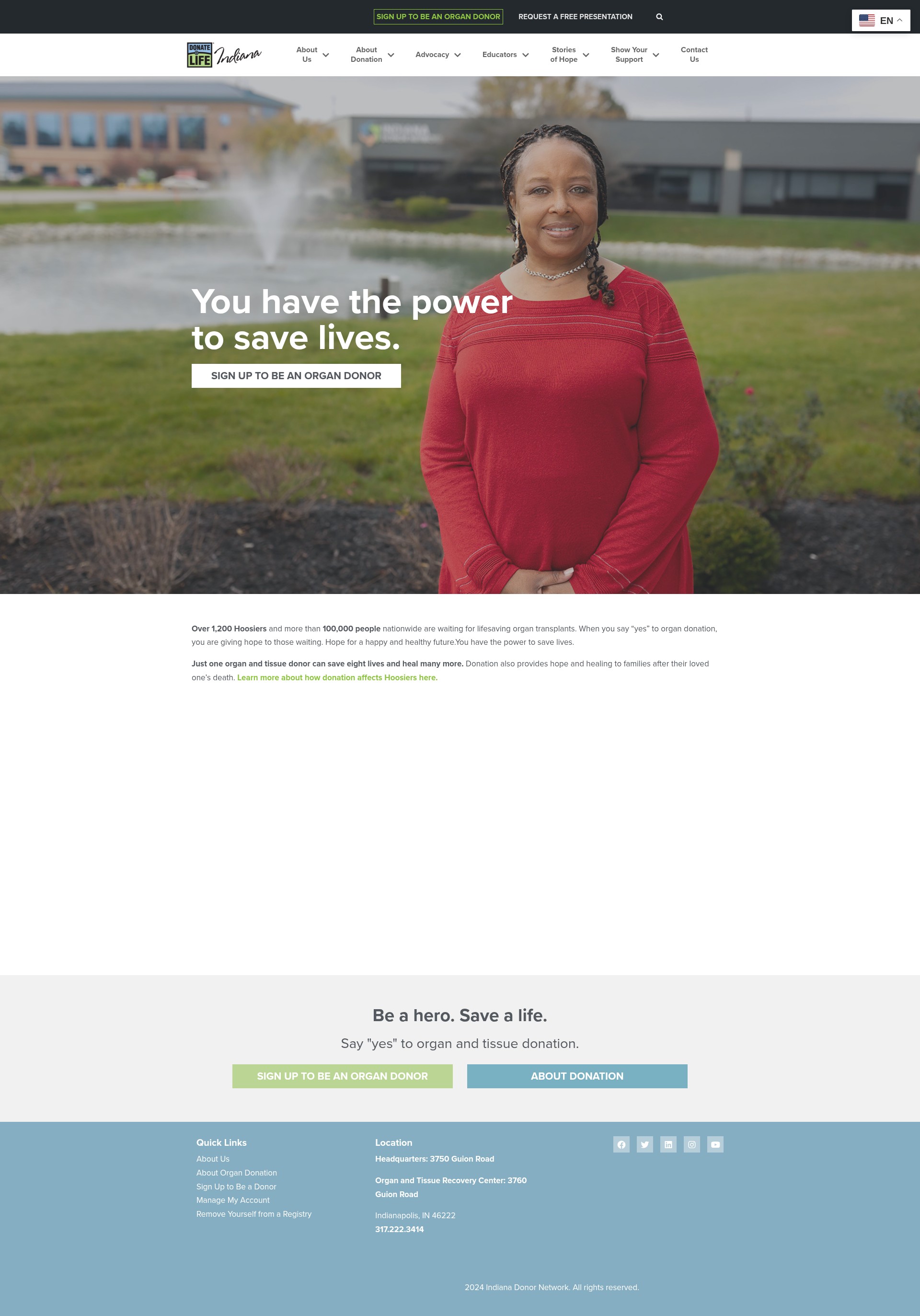 Landing Page