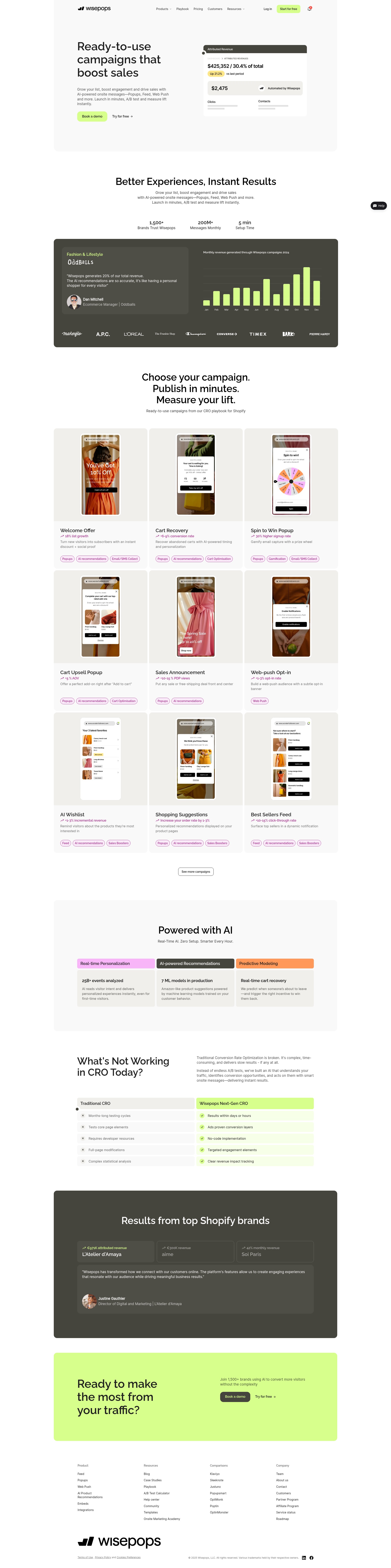 Landing Page