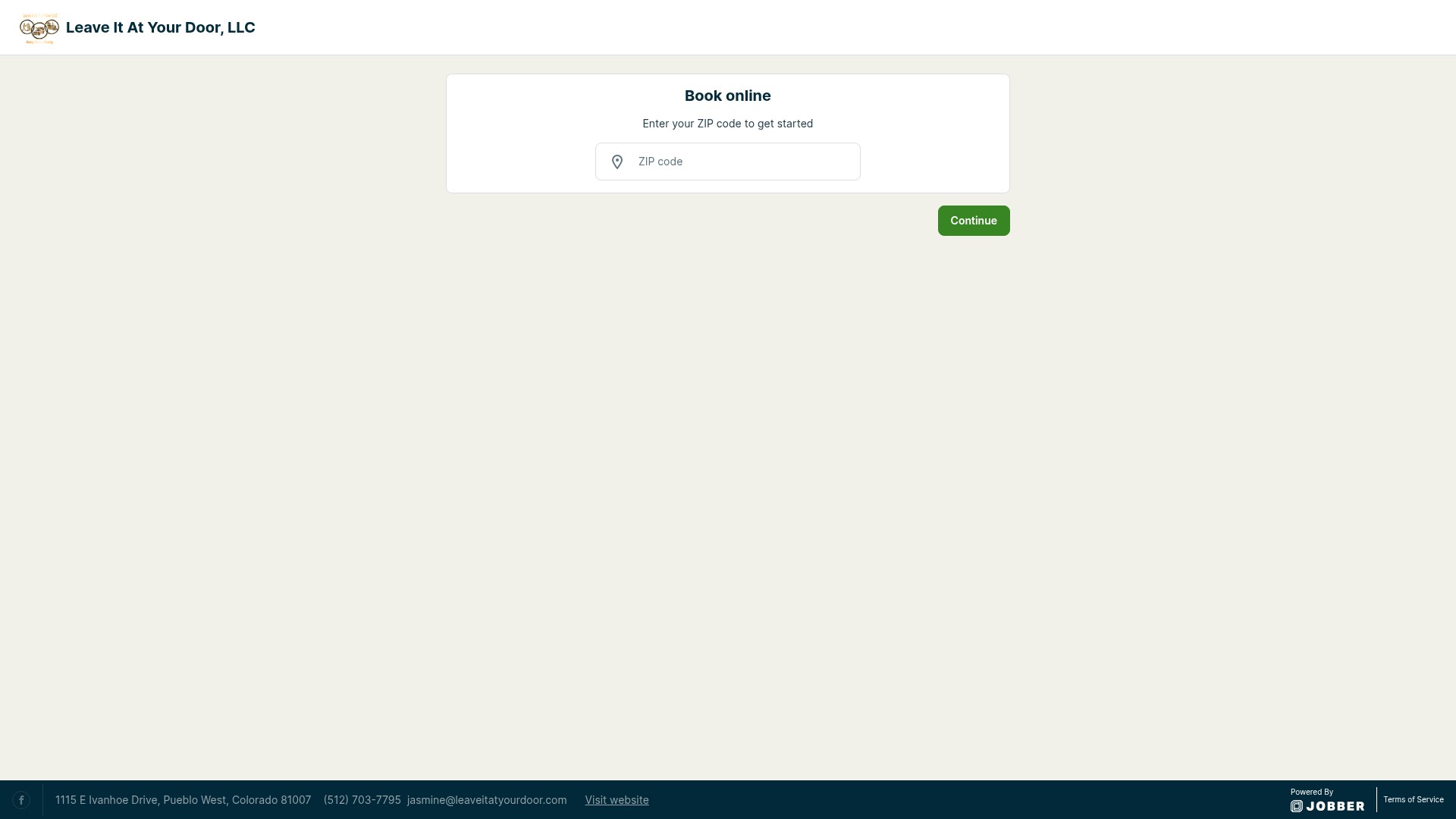 Landing Page