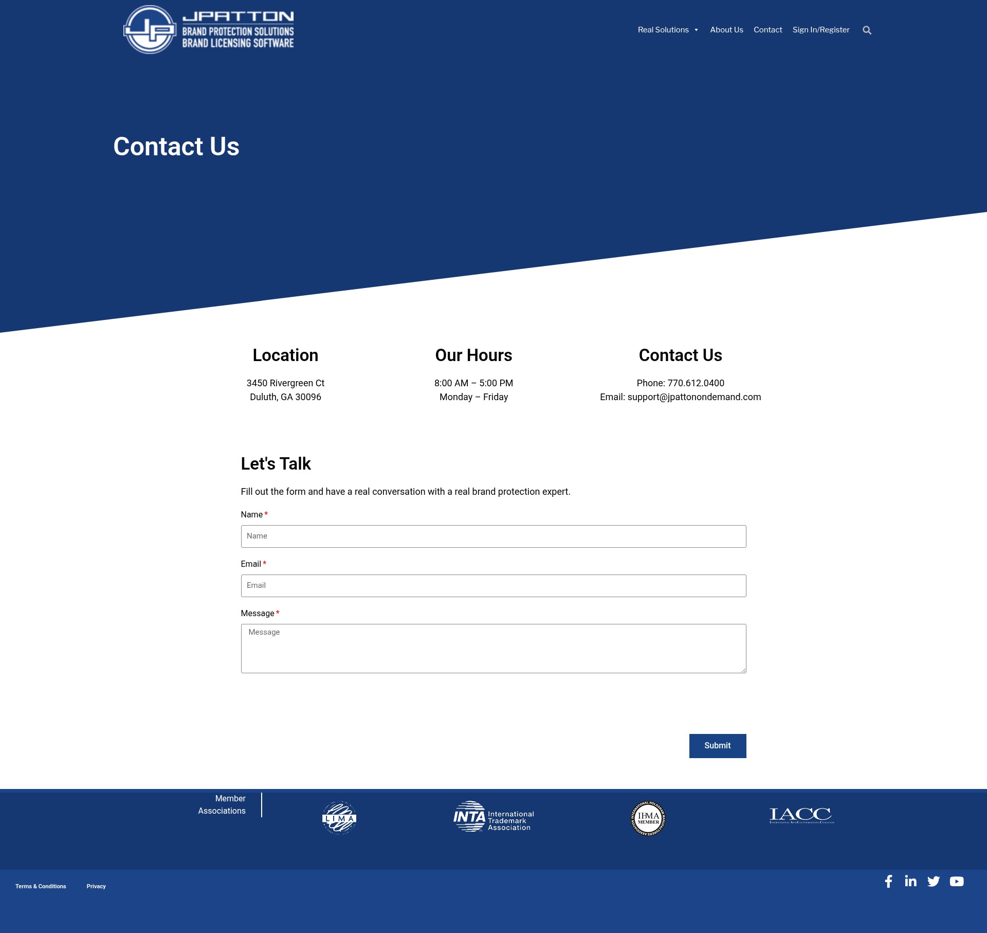 Landing Page