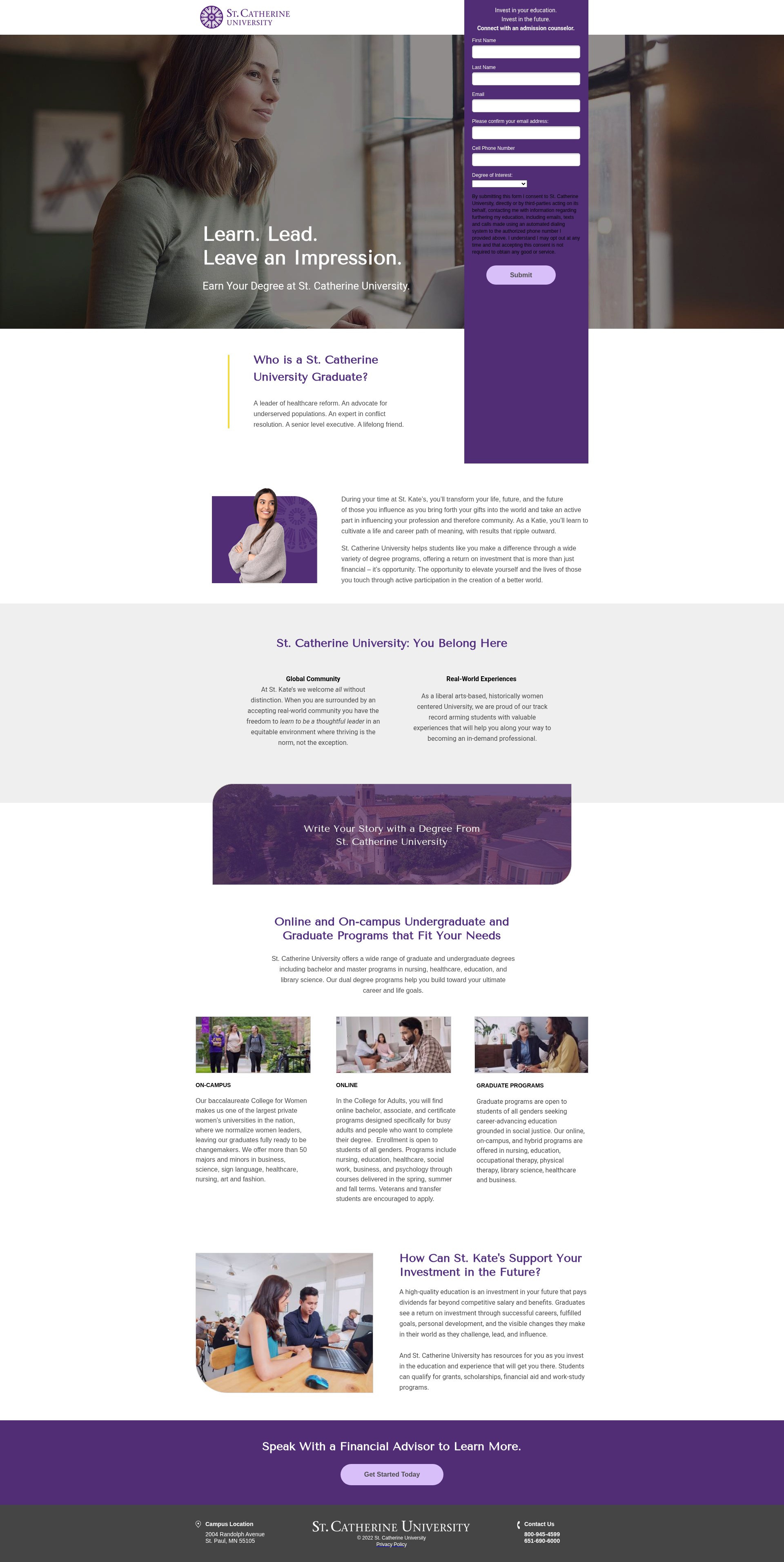 Landing Page