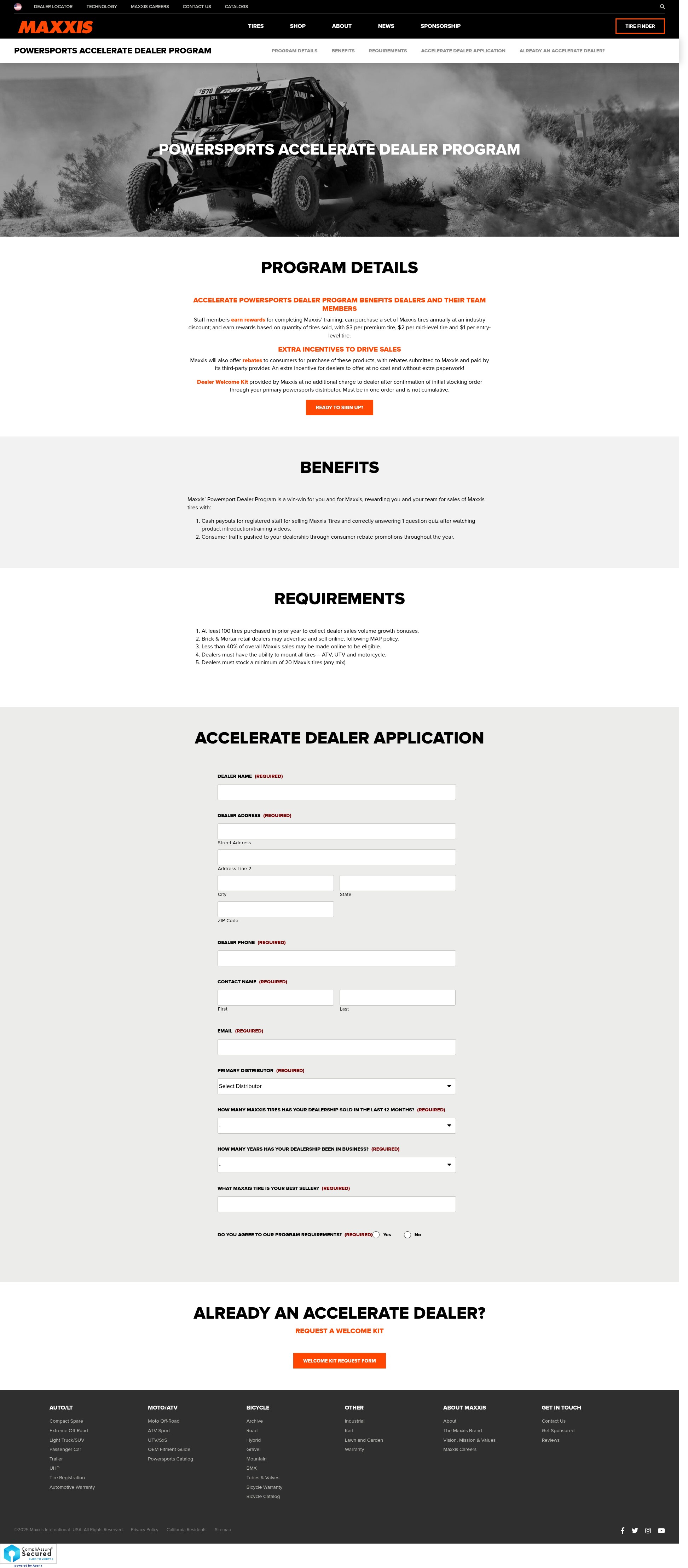 Landing Page