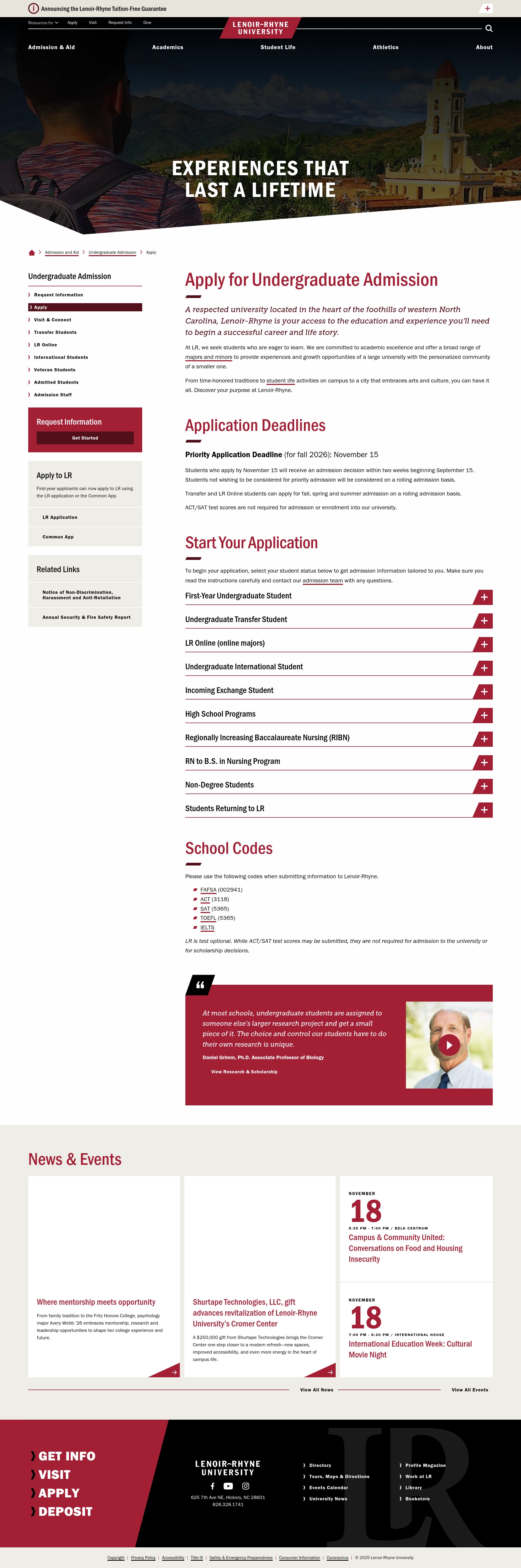 Landing Page