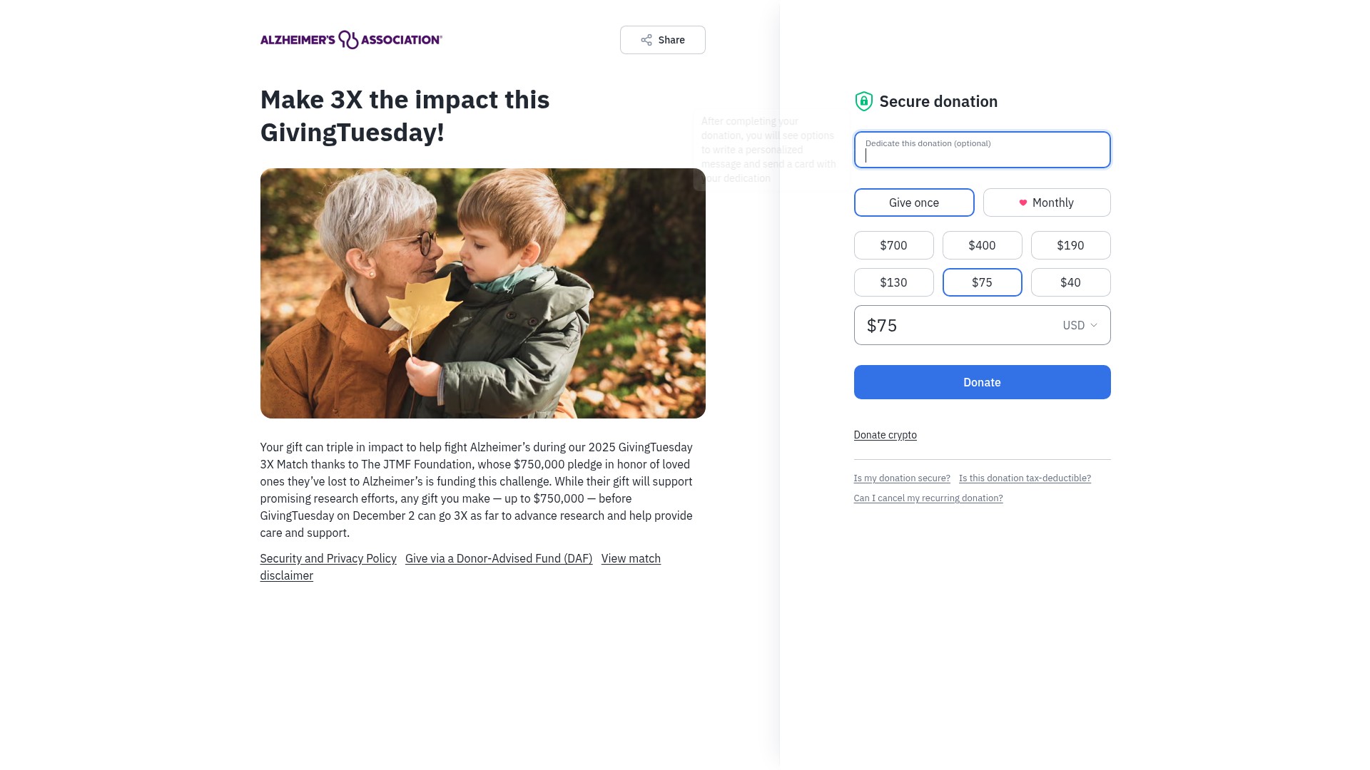 Landing Page