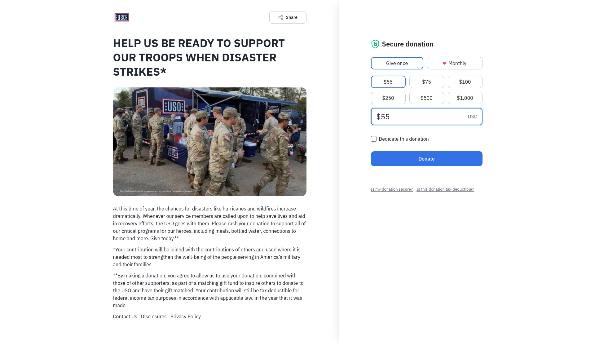 Landing Page