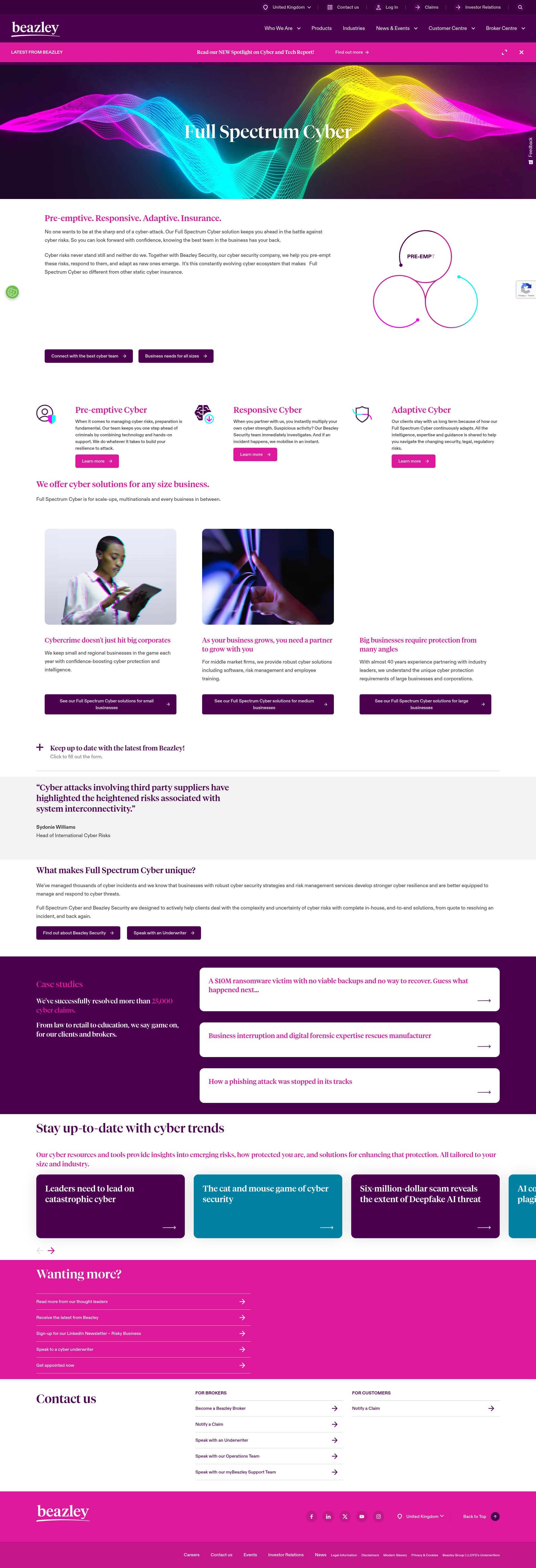 Landing Page
