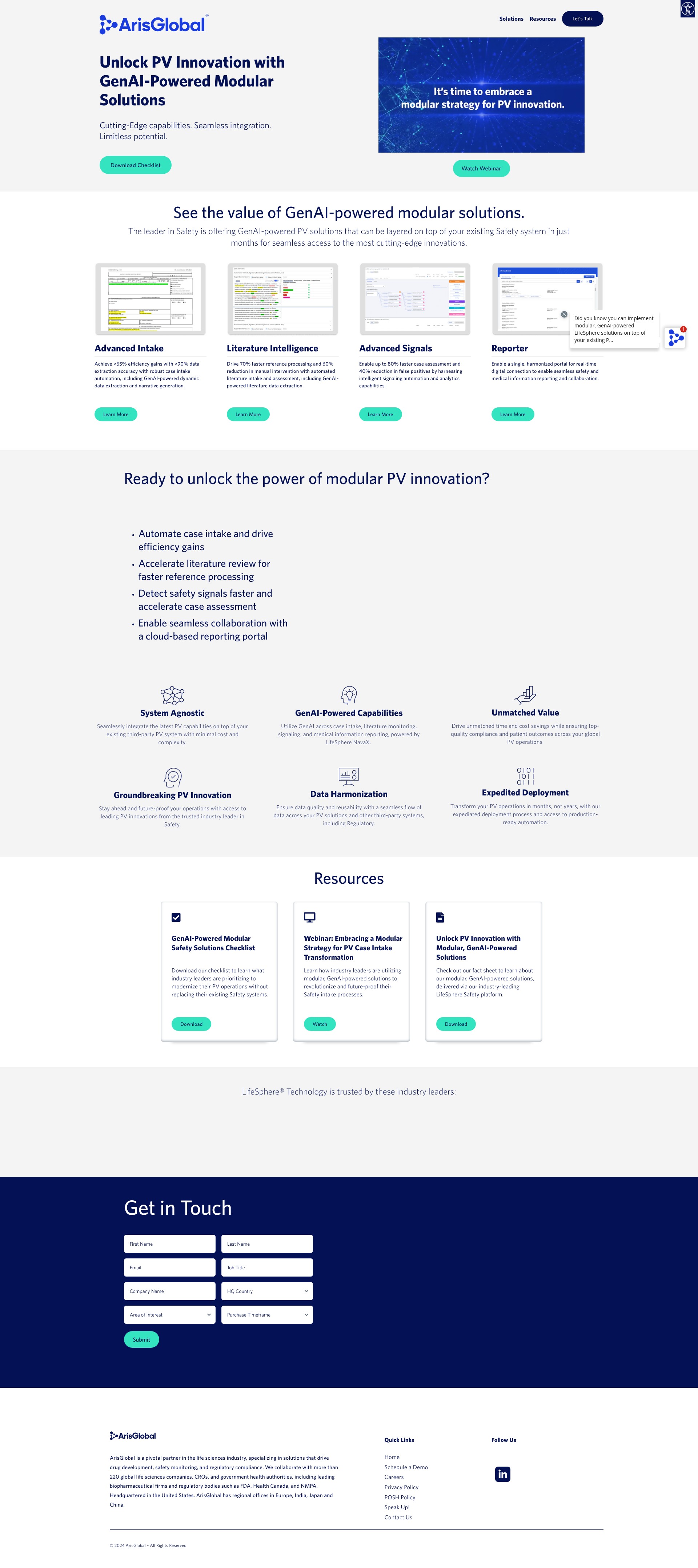 Landing Page
